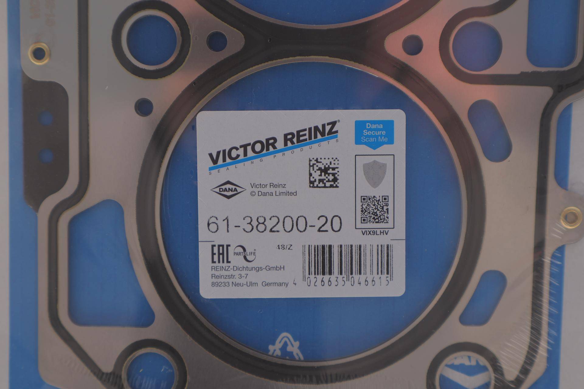 Прокладка ГБЦ Opel Combo/Fiat Doblo 1.6D 08- (1.02mm)