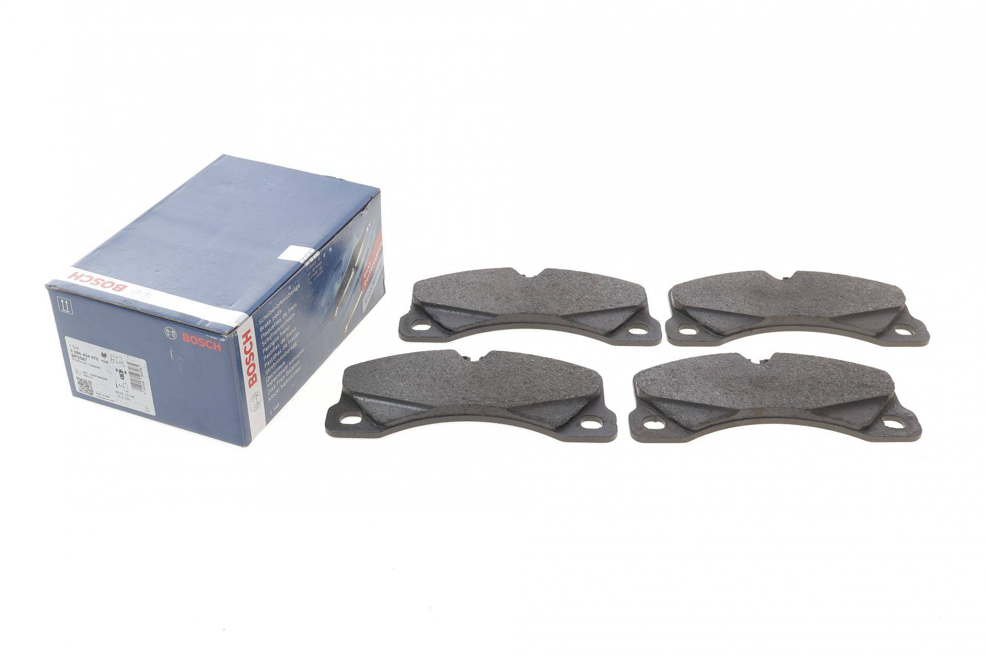 Колодки гальмівні (передні) Porsche Cayenne 17-