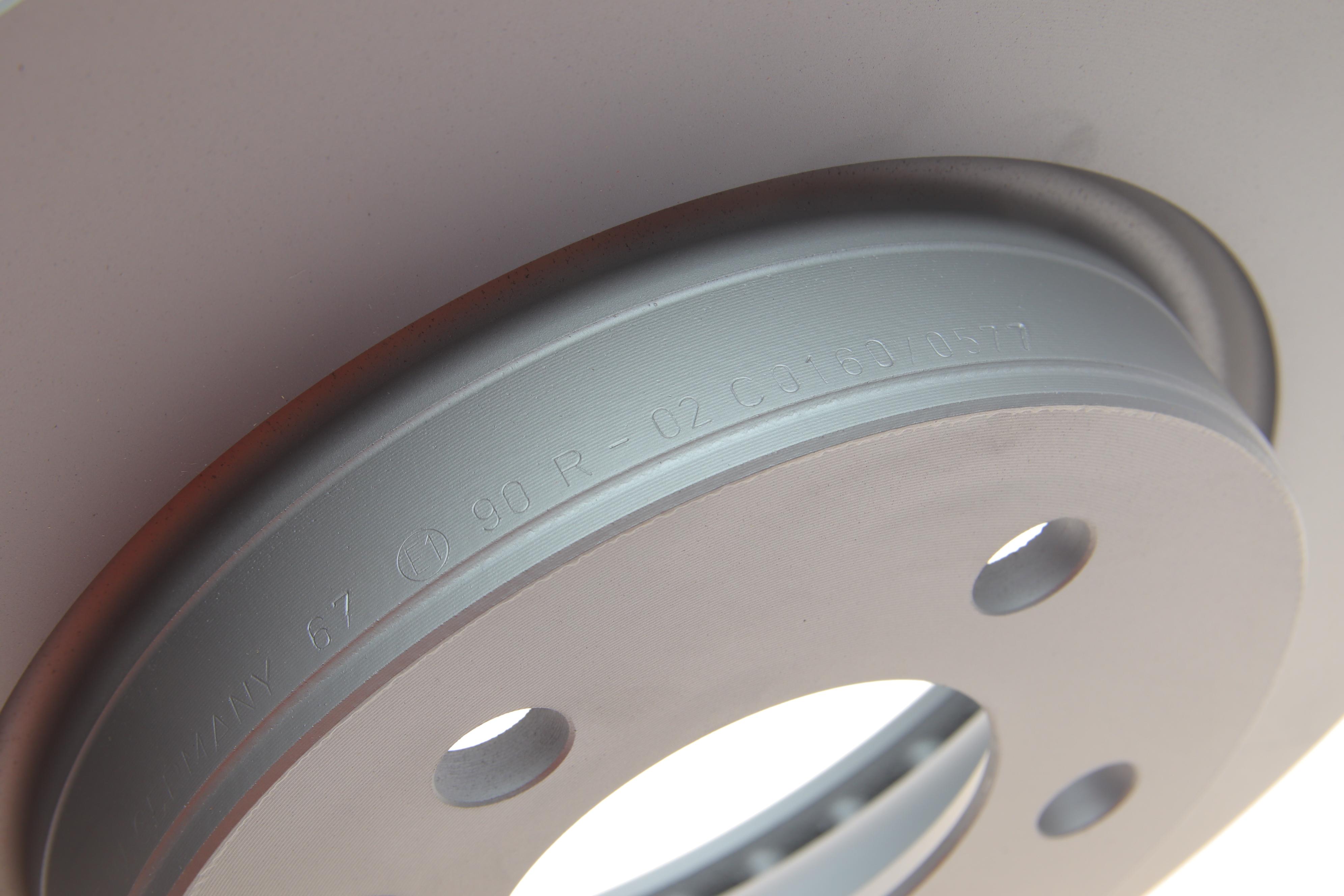 Диск гальмівний (передній) VW Amarok 16- (332x30) (з покриттям) (с вентиляцією)