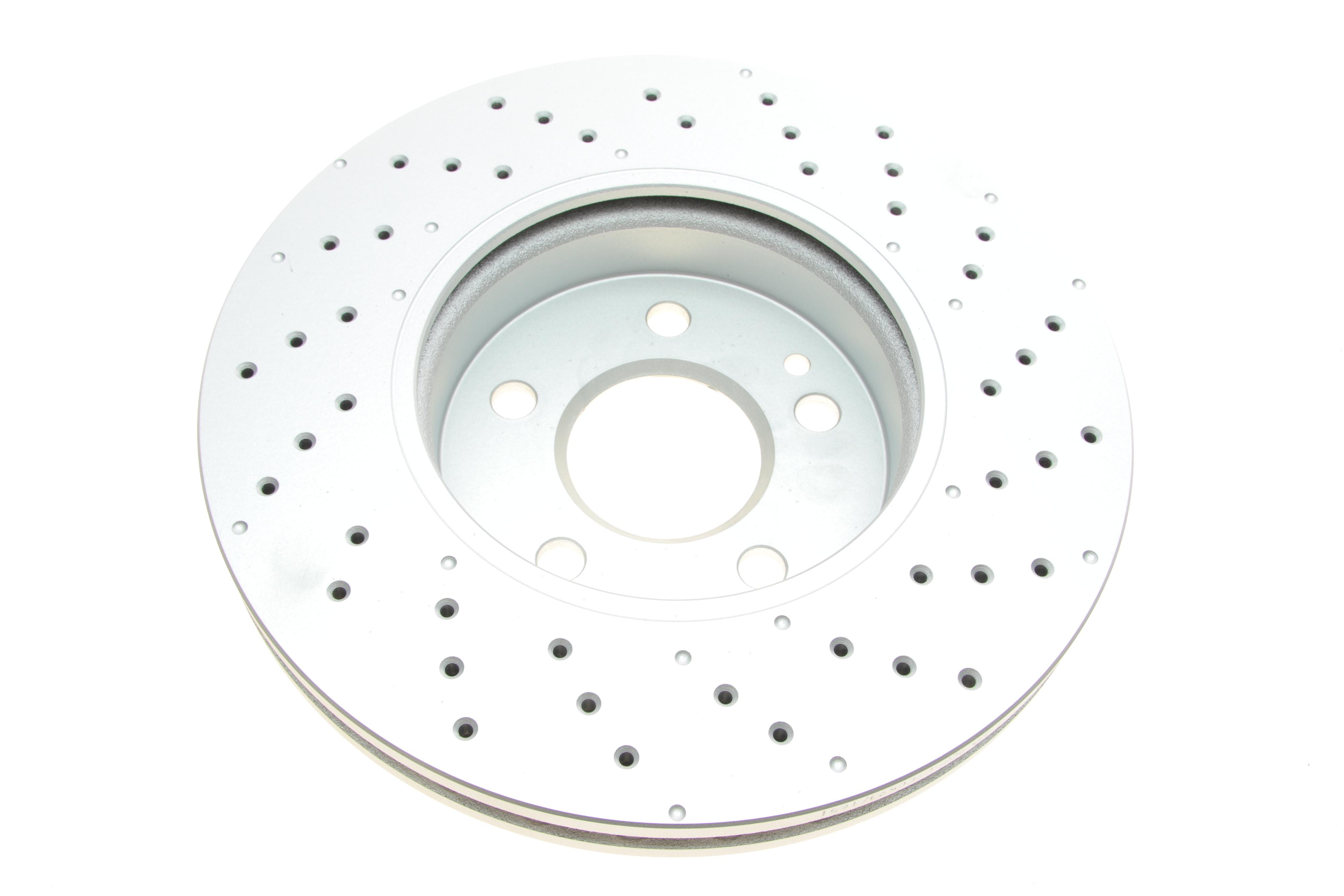 Диск тормозной (передний) MB A-class (W176)/B-class (W246/W242) 11- (295x28)(с покр)(вент)(с отверс)