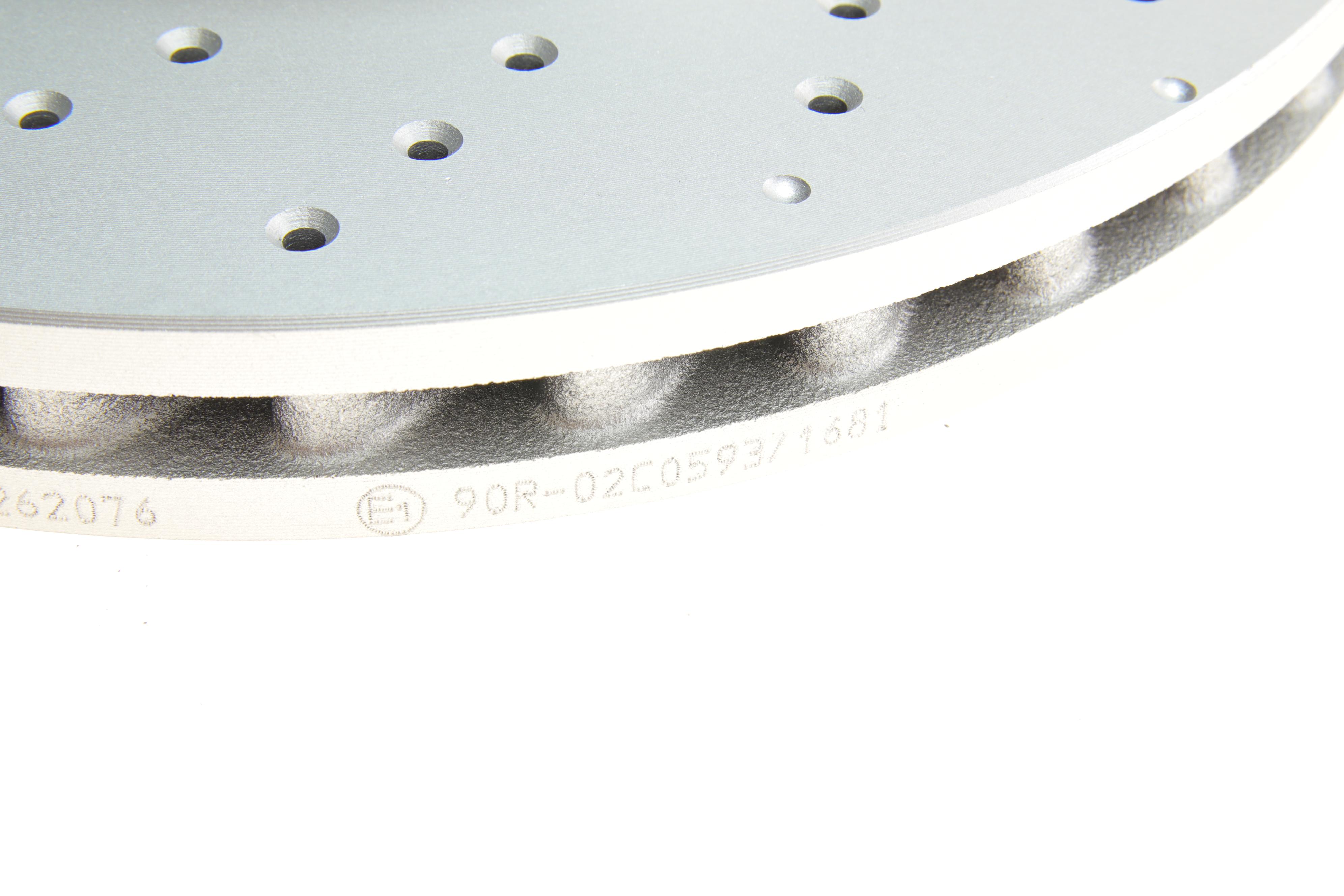 Диск тормозной (передний) MB A-class (W176)/B-class (W246/W242) 11- (295x28)(с покр)(вент)(с отверс)