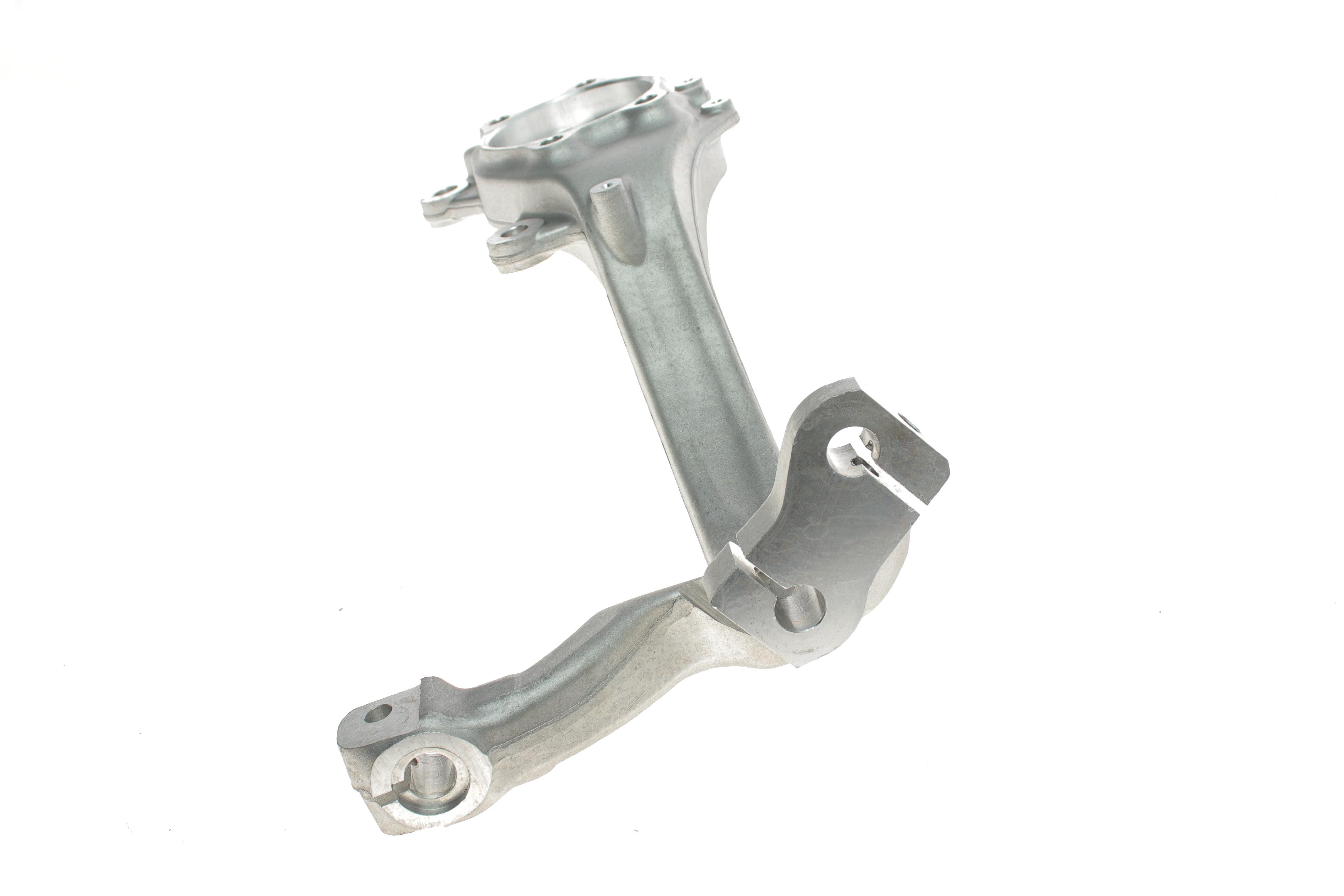 Кулак поворотный (цапфа) Audi A6 2.4-4.2 04-11 (L) (передняя)