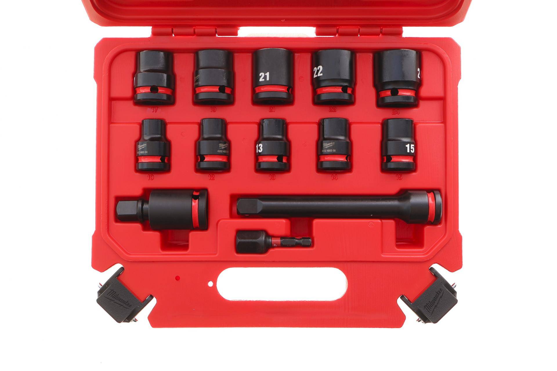 Набір насадок 1/2" SKT SHOCKWAVE IMPACT DUTY IMPACT SOCKETS STANDARD 13 од.
