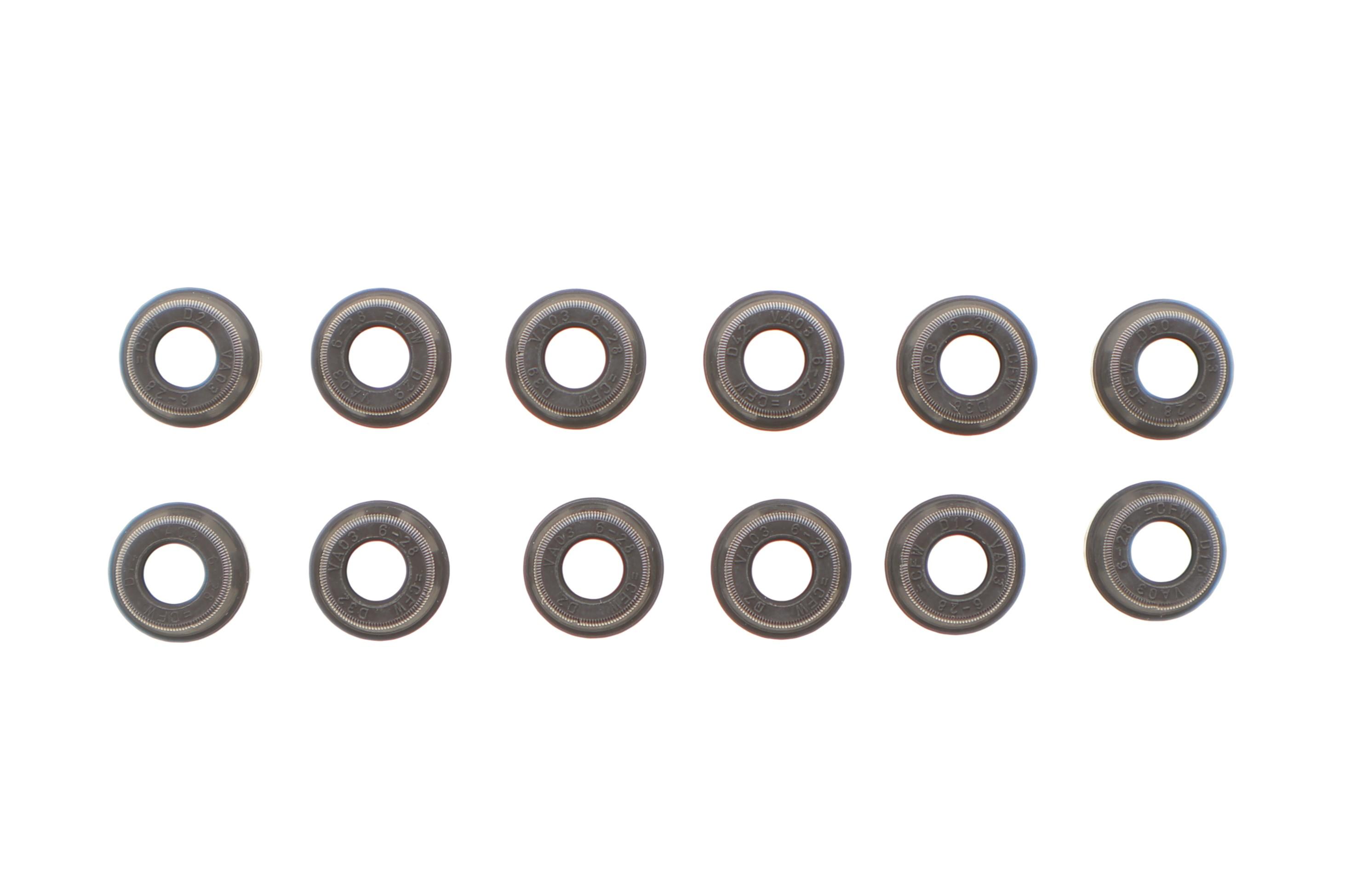 Сальник клапана (впуск/випуск) BMW 3(E36/46)/5(E60/E34)/7(E38/E65/E66) 1.3D-3.2 86-10 (к-кт 12шт)