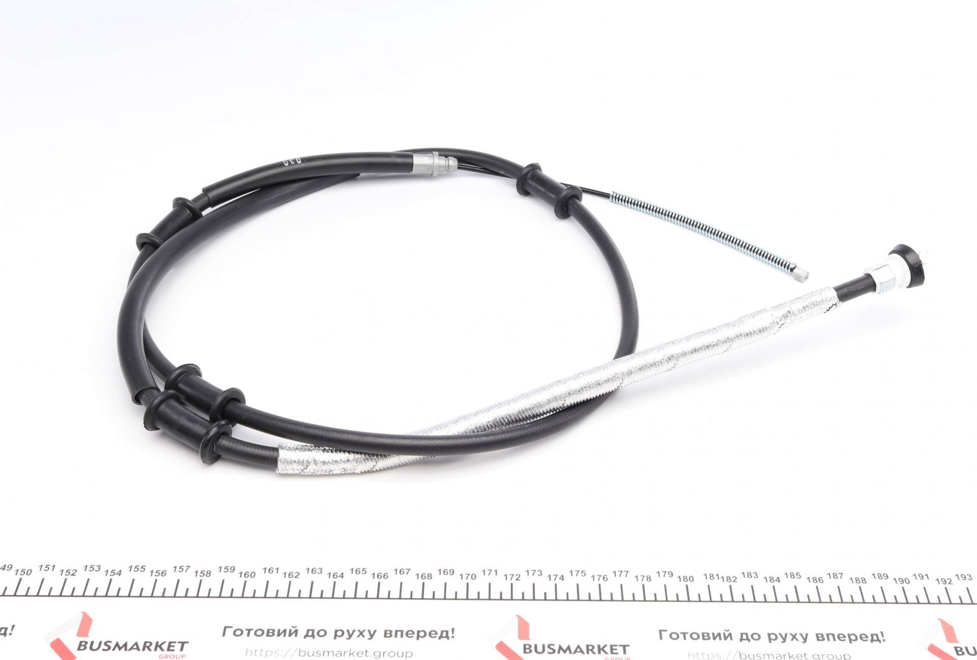 Трос ручника (задній) Fiat Doblo/Opel Combo 09- (1872/1585)