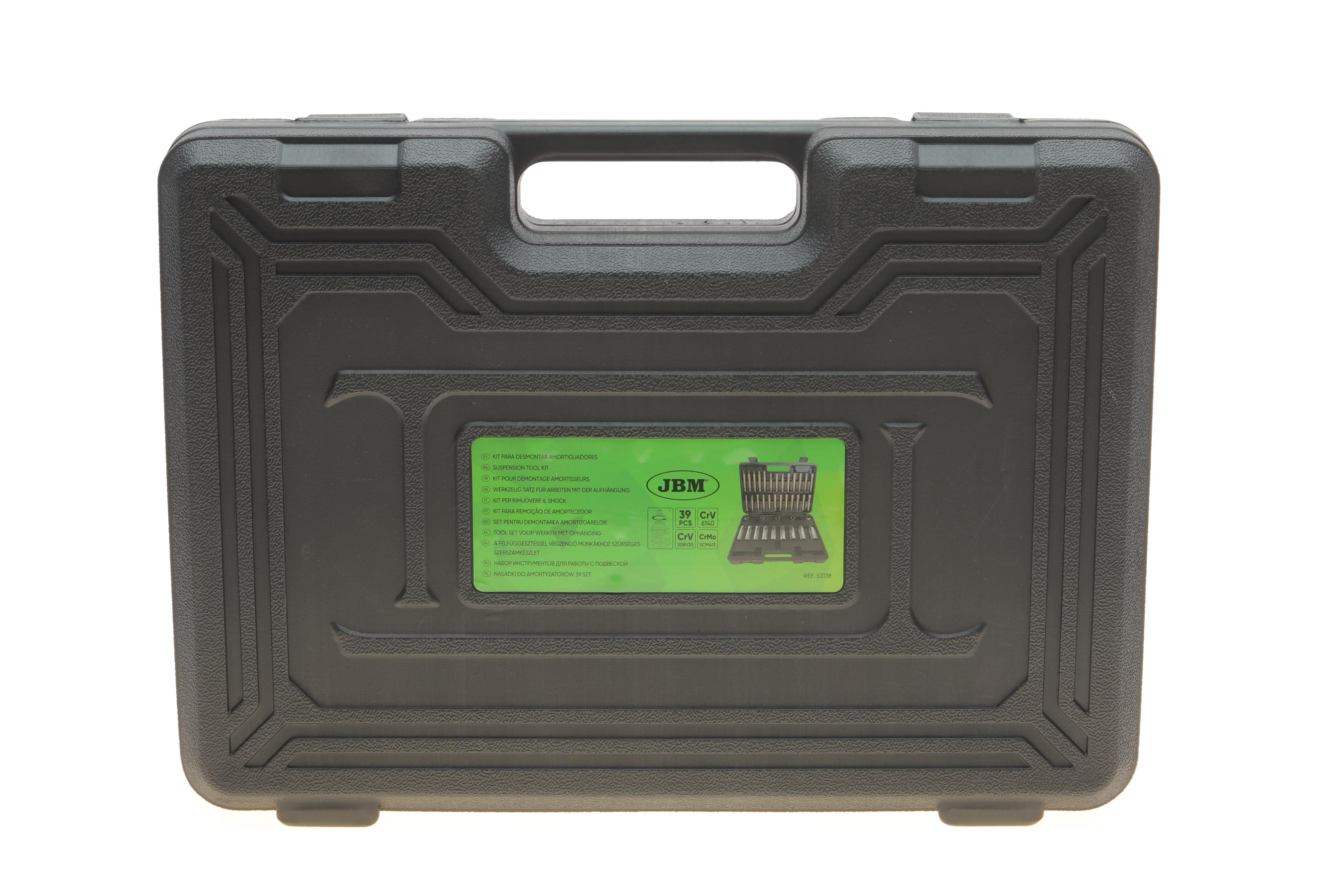 Набор инструмента для ремонту амортизаторов (к-кт 39шт)