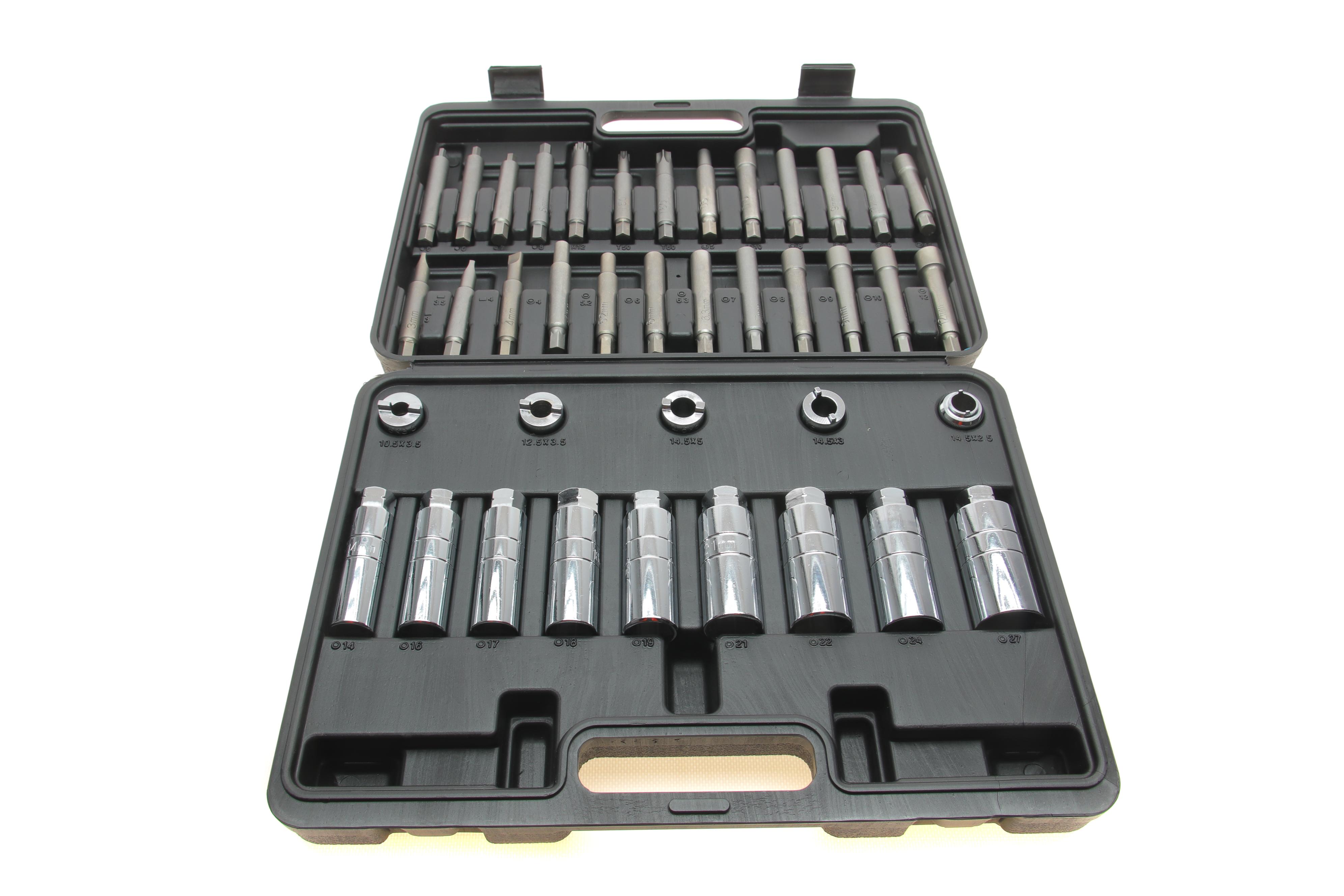 Набор инструмента для ремонту амортизаторов (к-кт 39шт)