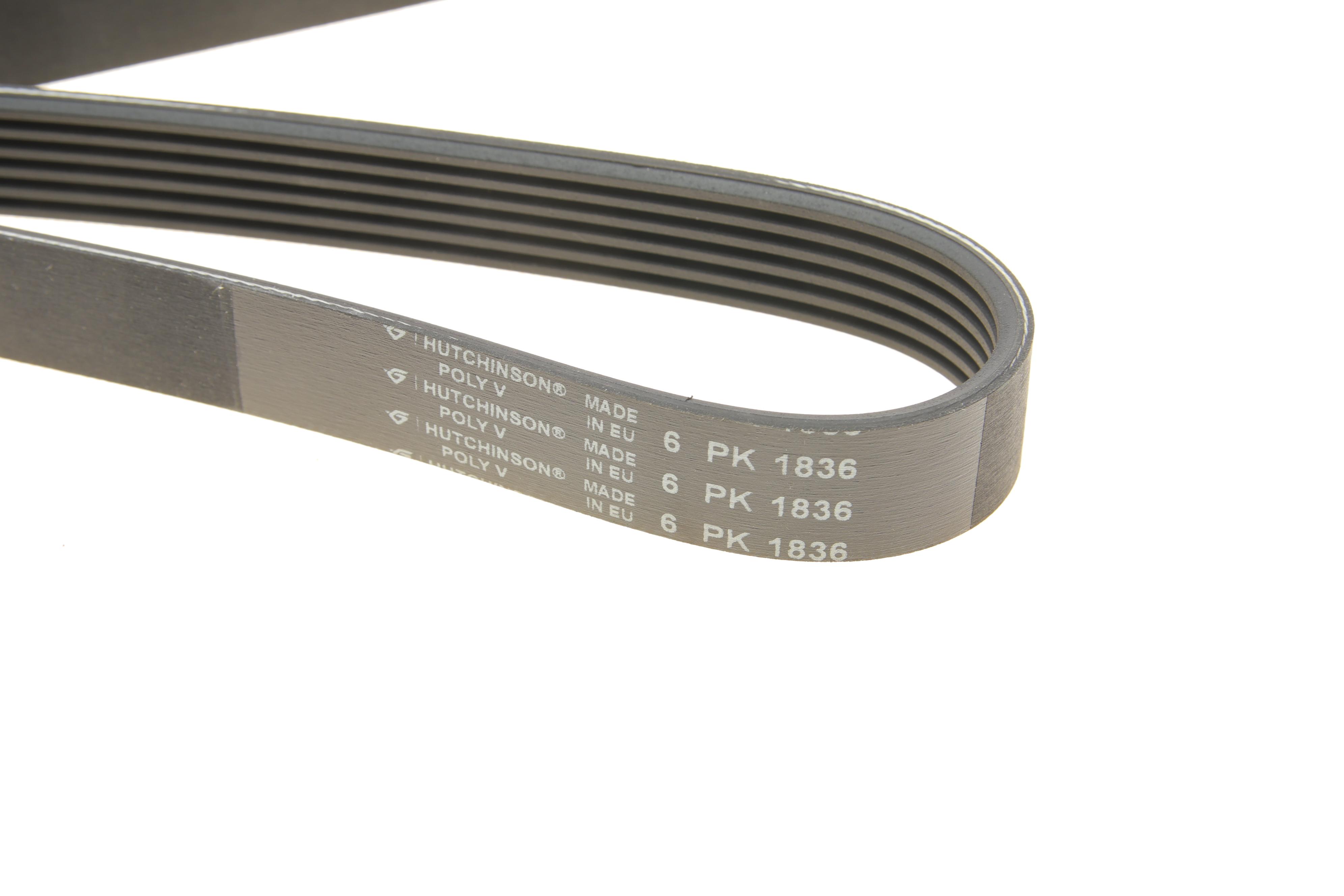 Ремінь генератора Renault Master 2.2/2.5 dCi 00- (6PK1836)