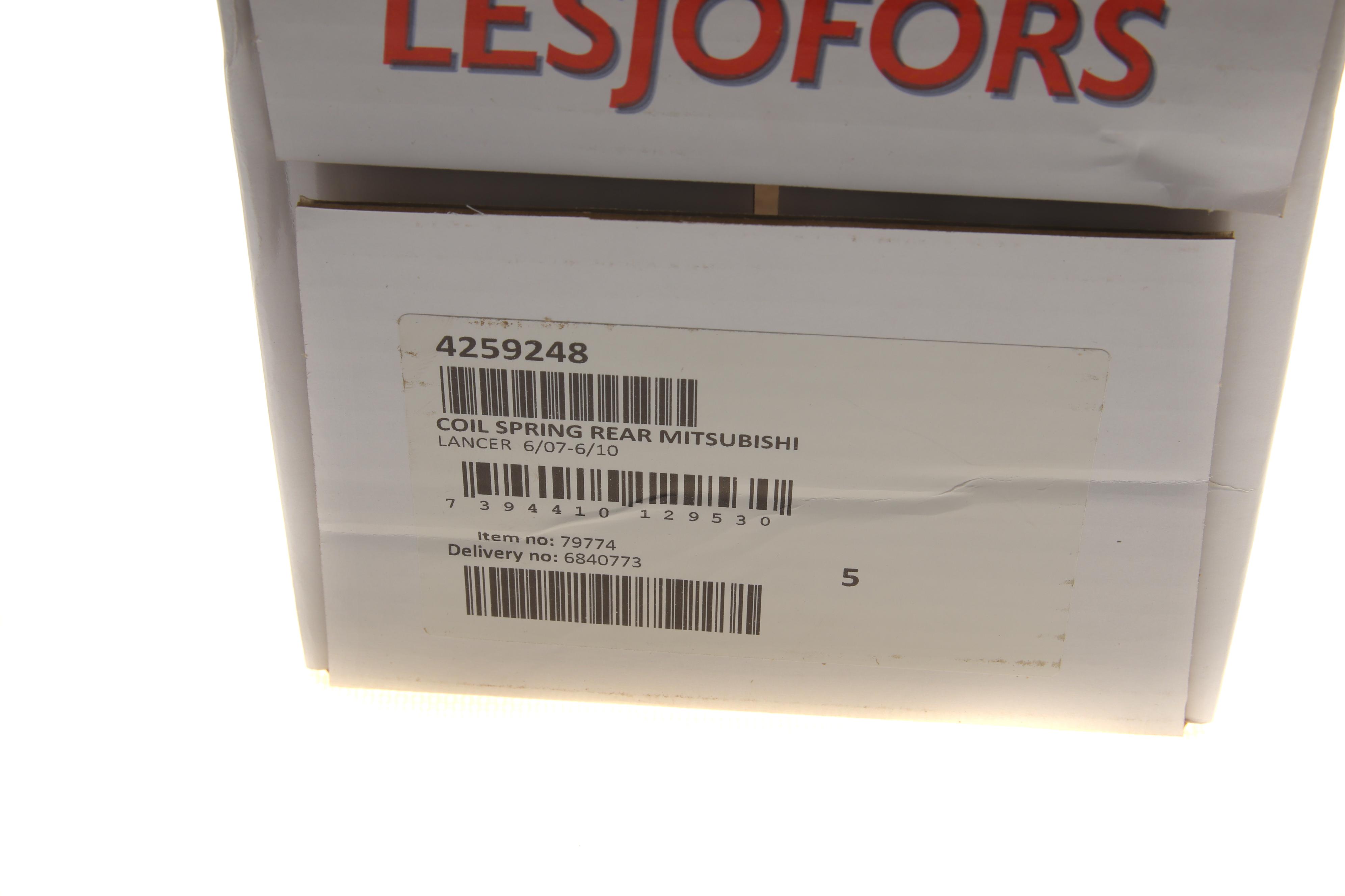 Пружина (задня) Mitsubishi Lancer VIII 1.5/1.8/Flexfuel/2.0DI-D 08-10 (седан) (вар.для 1.8: CY3A)