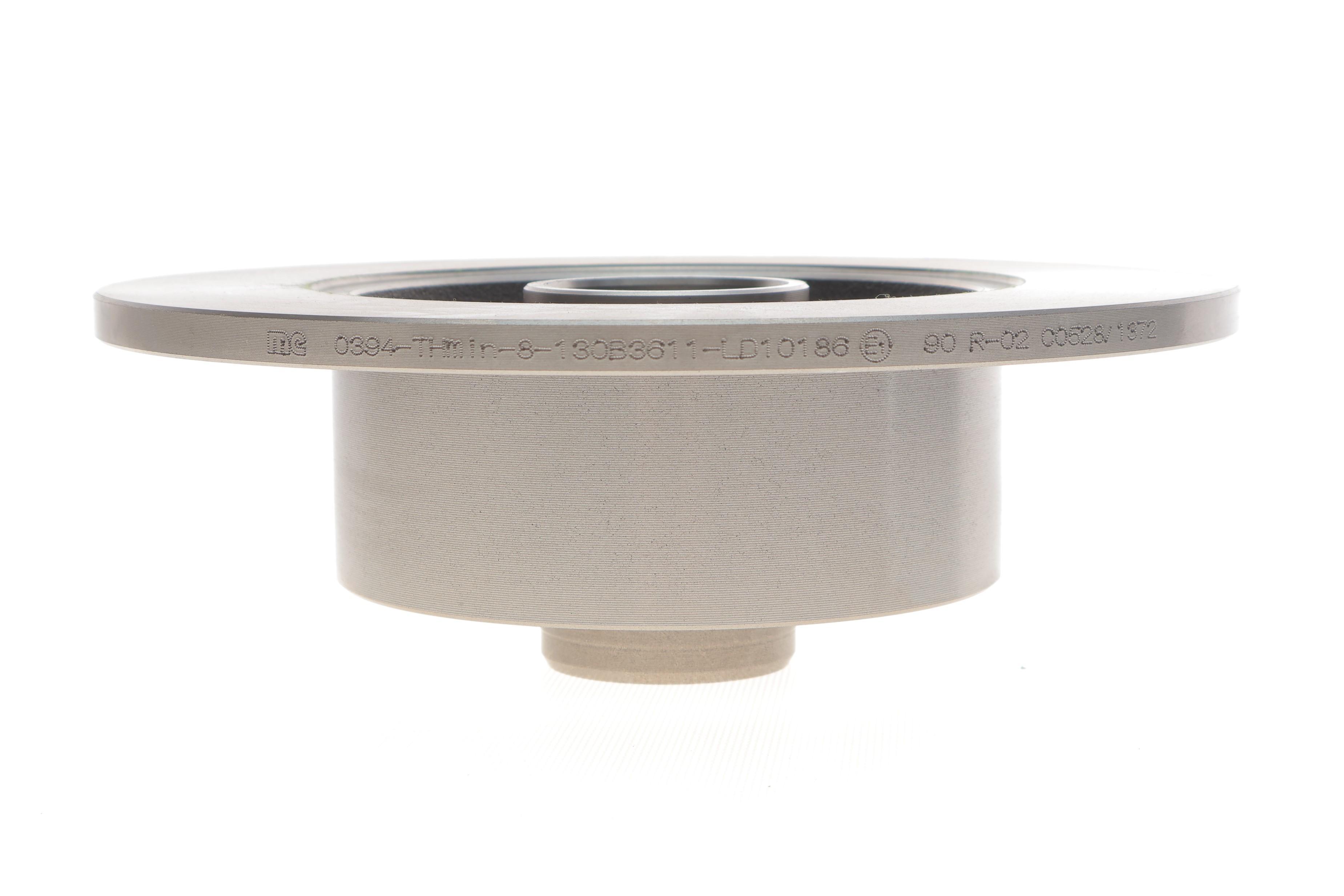 Диск гальмівний (задній) Audi A4 94-01 (245x10) (повний)