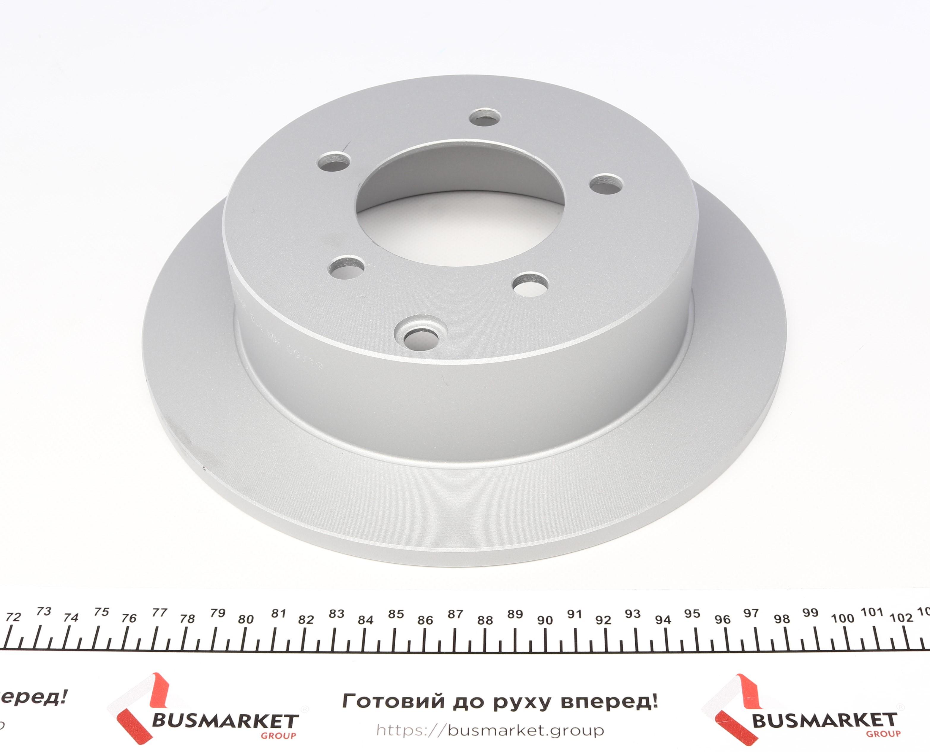 Диск гальмівний (задній) Mitsubishi Lancer VIII/X 07- (262х10)