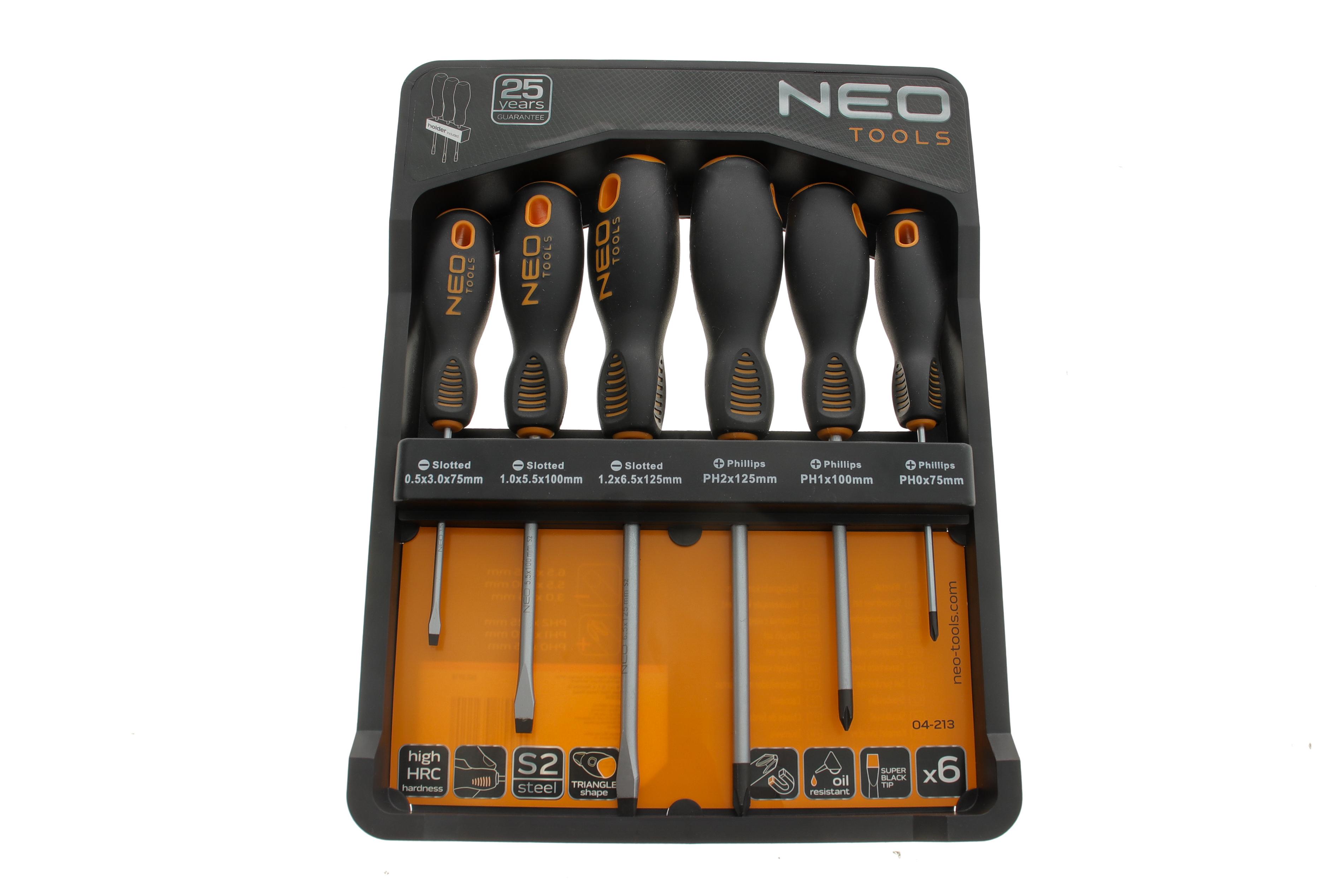 Набір викруток SL, PH 6 од.