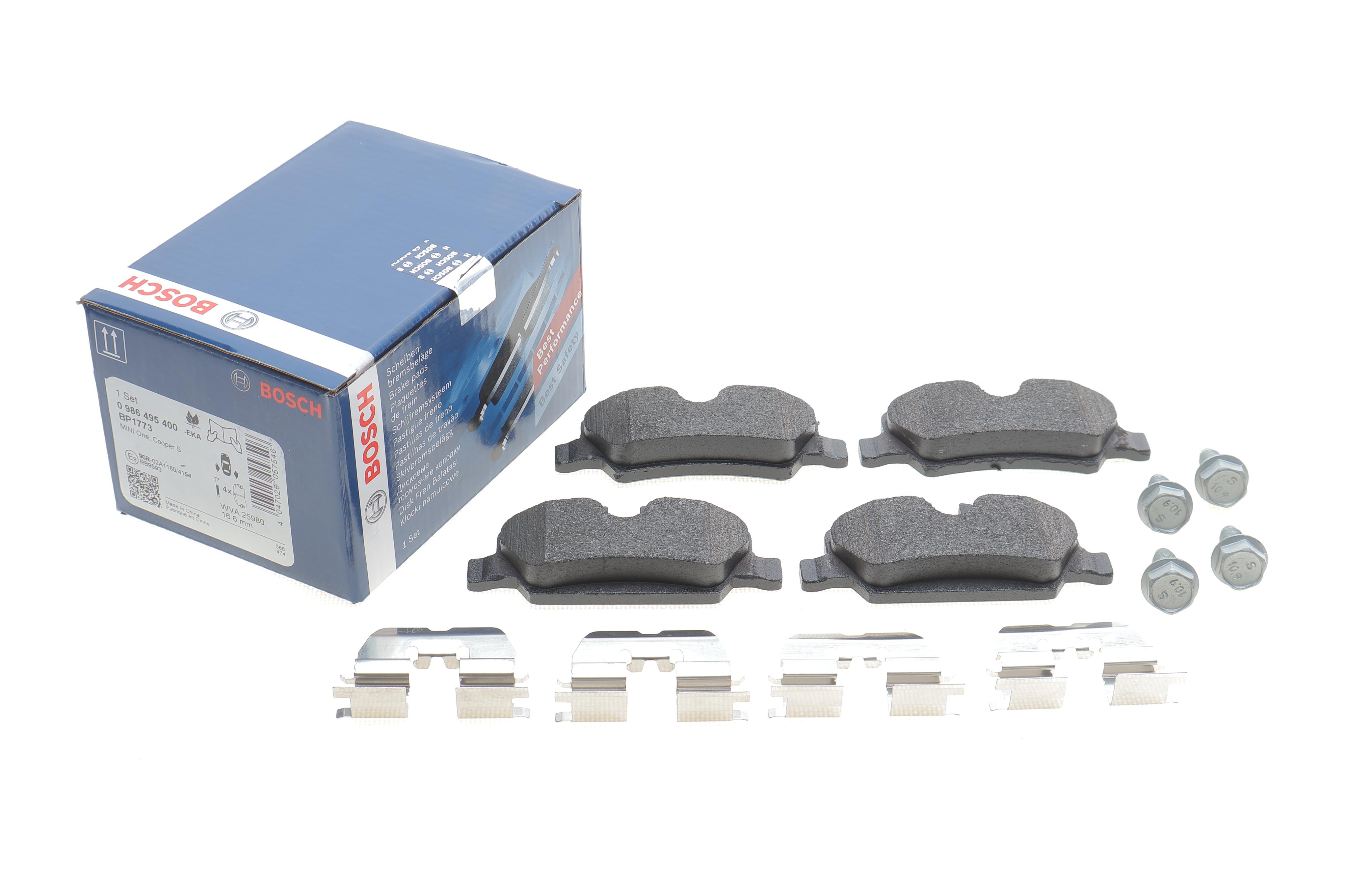 Колодки гальмівні (задні) Mini Mini Cooper/One 13- B36/B37/B46/B47/B48