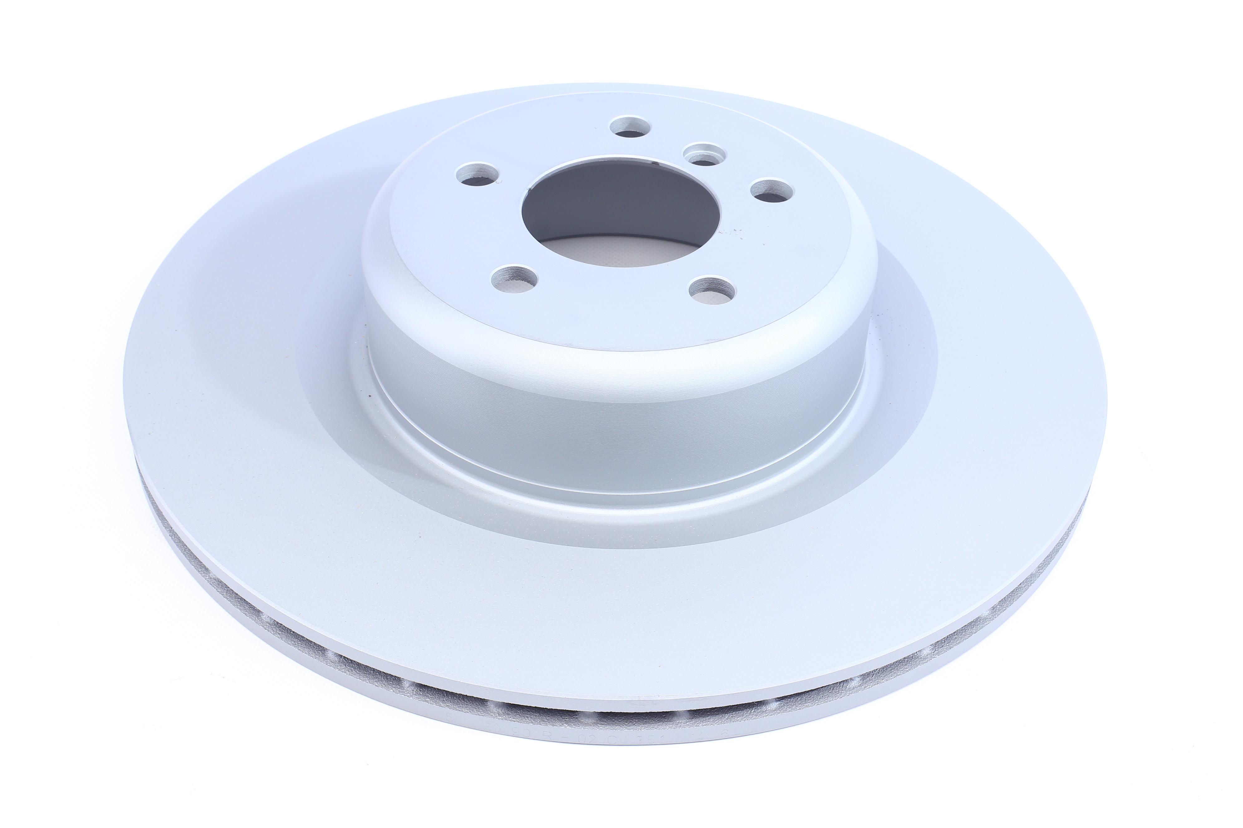 Диск тормозной (задний) BMW X5 (E70/F15/F85)/ X6 (E71/E72/F16/F86) 06-14 (385x24) (с покр) (вентил.)