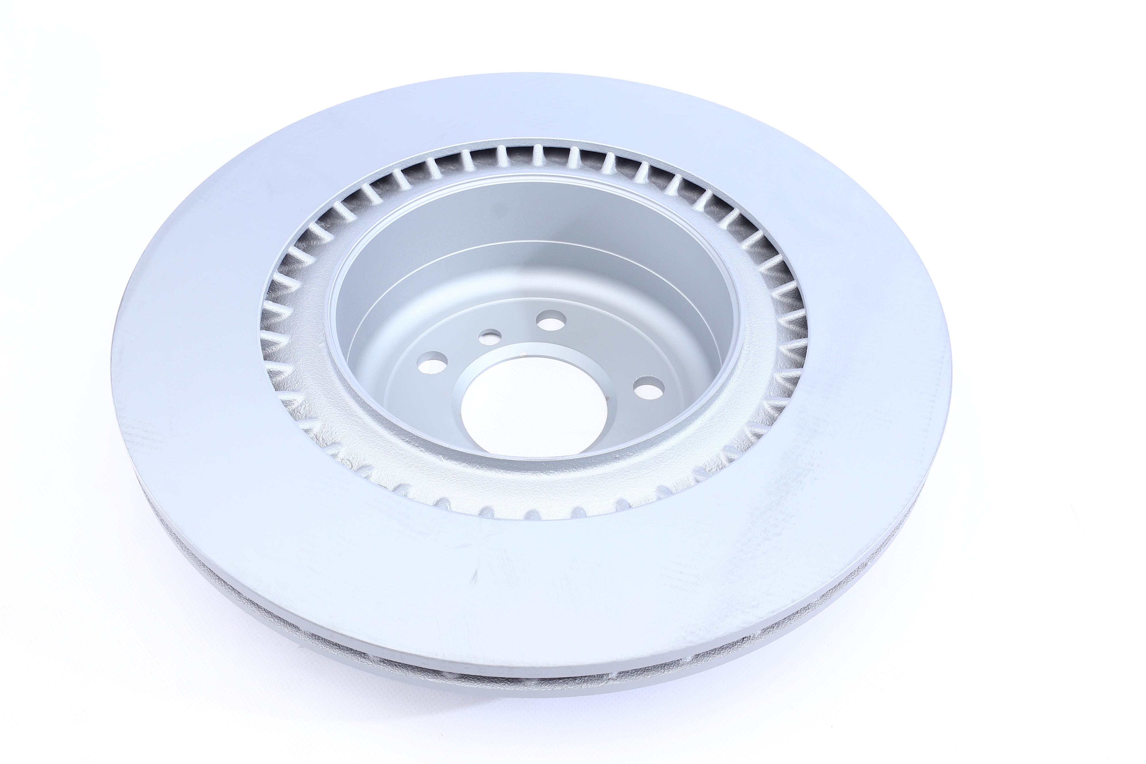 Диск тормозной (задний) BMW X5 (E70/F15/F85)/ X6 (E71/E72/F16/F86) 06-14 (385x24) (с покр) (вентил.)