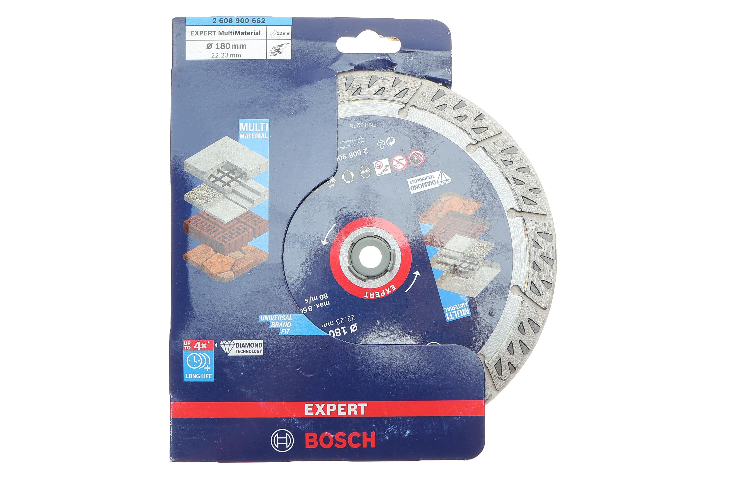 Круг відрізний 180x22,23 мм EXPERT Multi Material Diamond Cutting Disc
