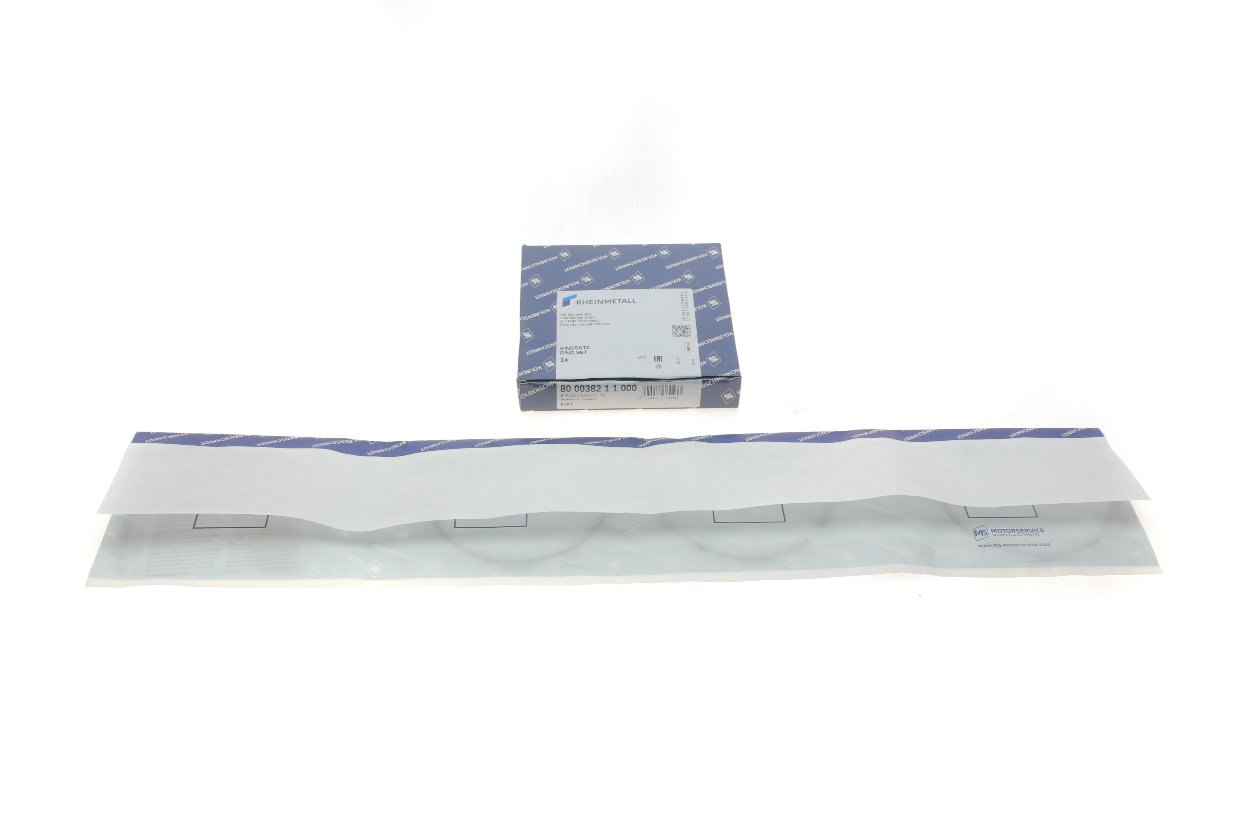 Кільця поршневі Fiat Ducato 2.8HDI  (94.40mm/STD) (2.5-2-2.5)