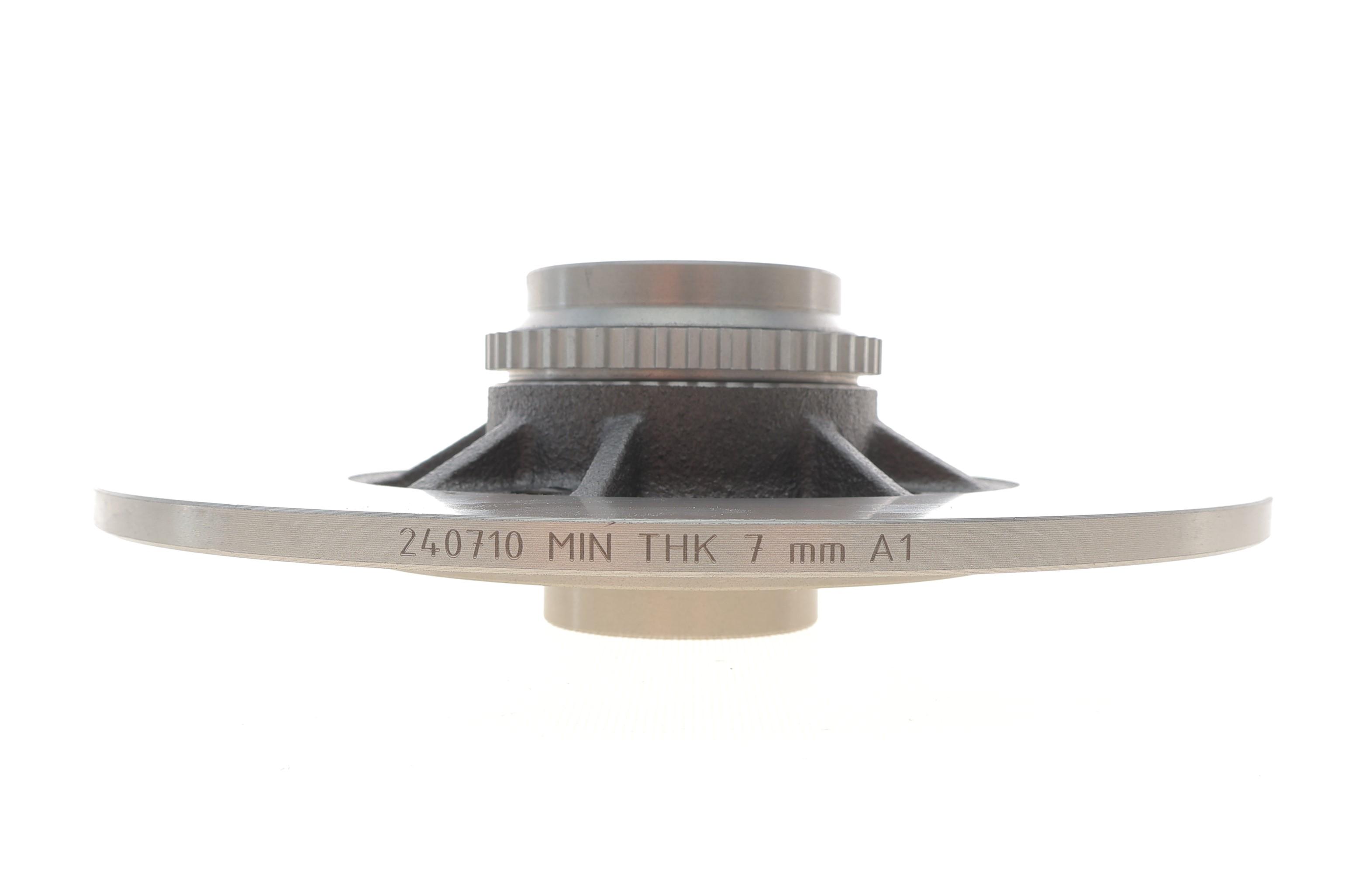 Диск гальмівний (задній) Renault Megane 96-03 (238x8) (з підшипником) (+ABS)