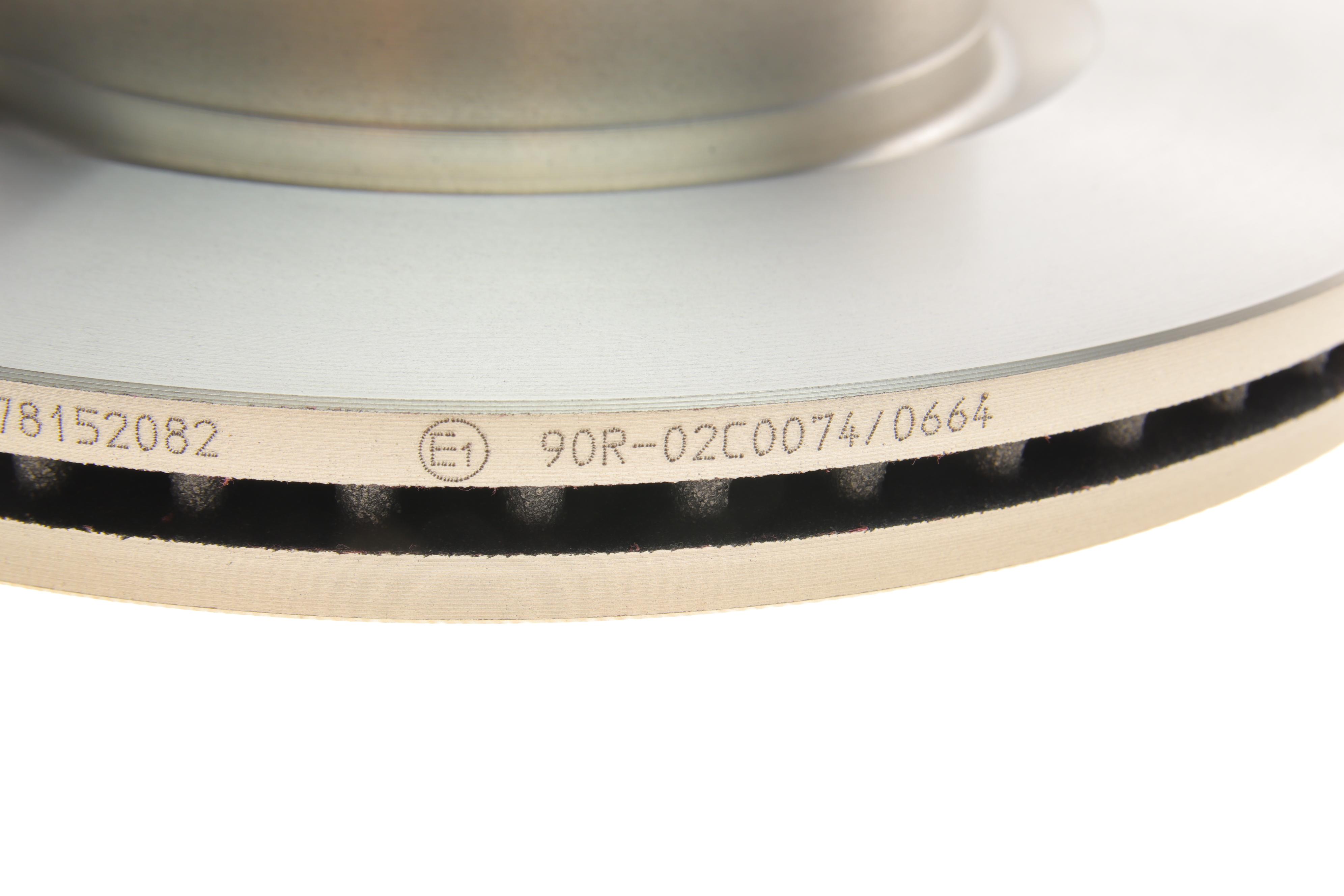 Диск гальмівний (передній) Nissan Teana 03- (296x24) (вентил.) (з покритю)