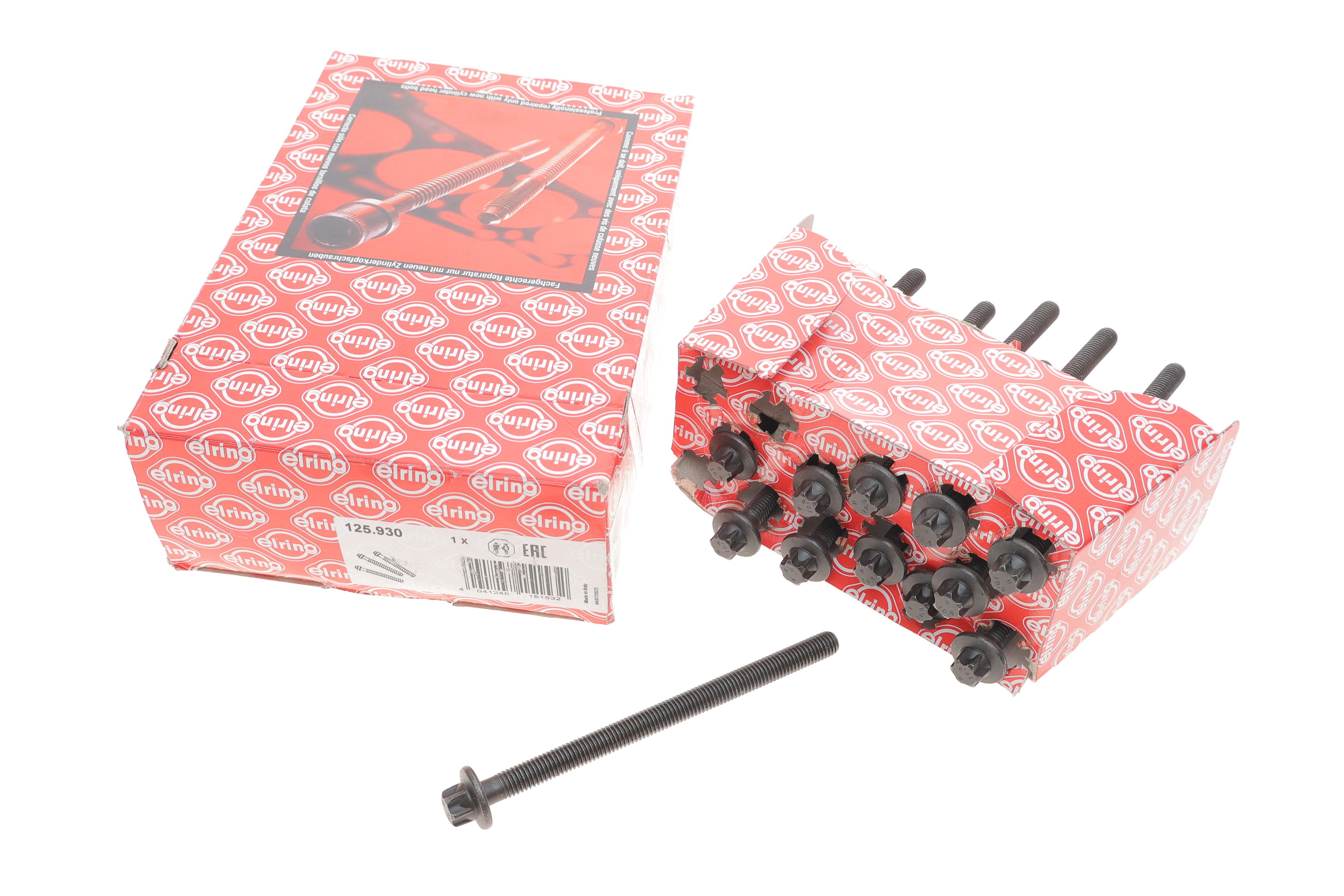 Болты головки (к-кт 12шт.) Opel Combo/Astra F/G/H/Corsa B/C/D/Meriva/Tigra 1.2-1.4 98- (M8x1.25x119)