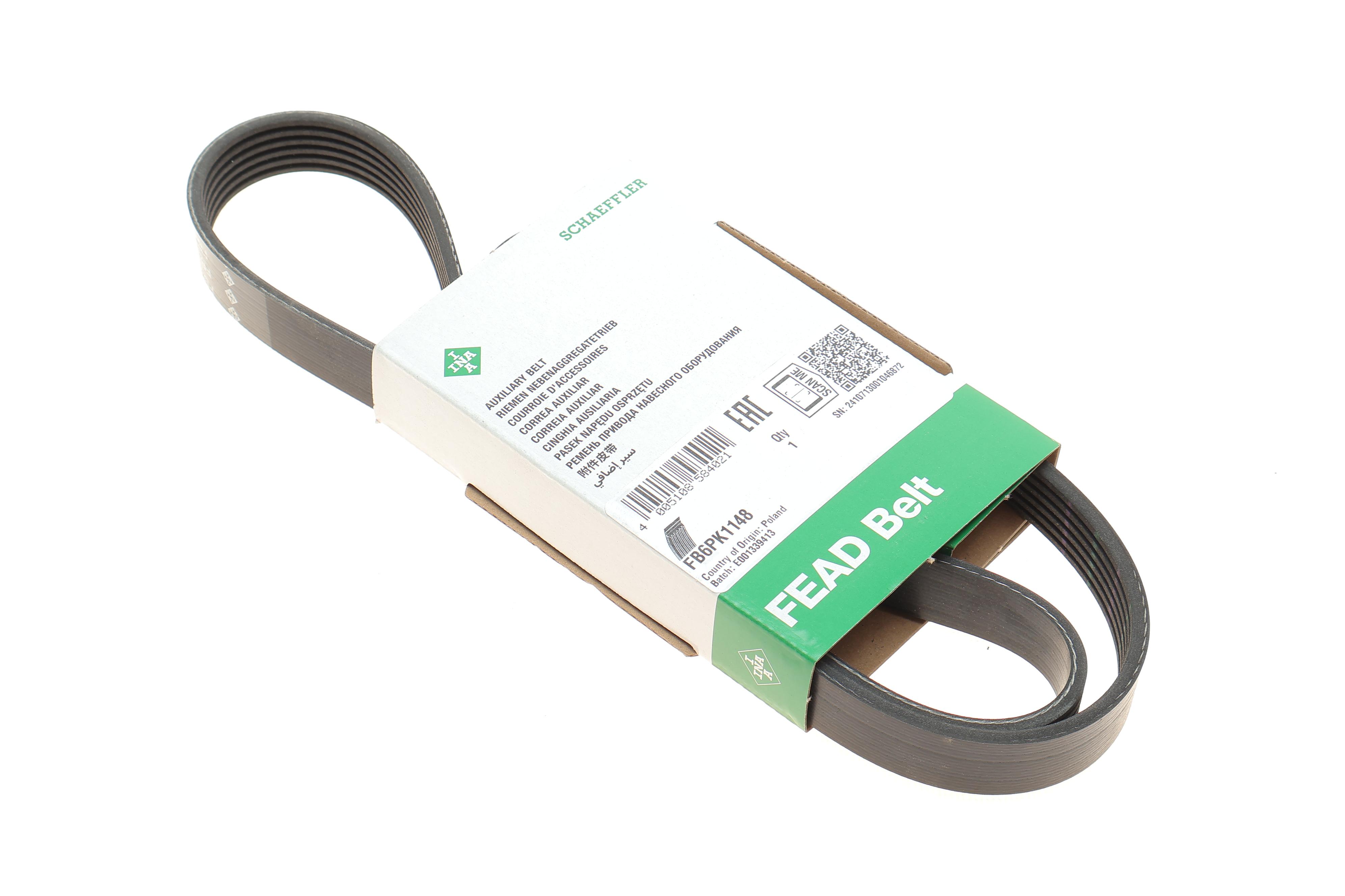 Ремінь генератора Renault Master 2.5dCi (6PK1148)