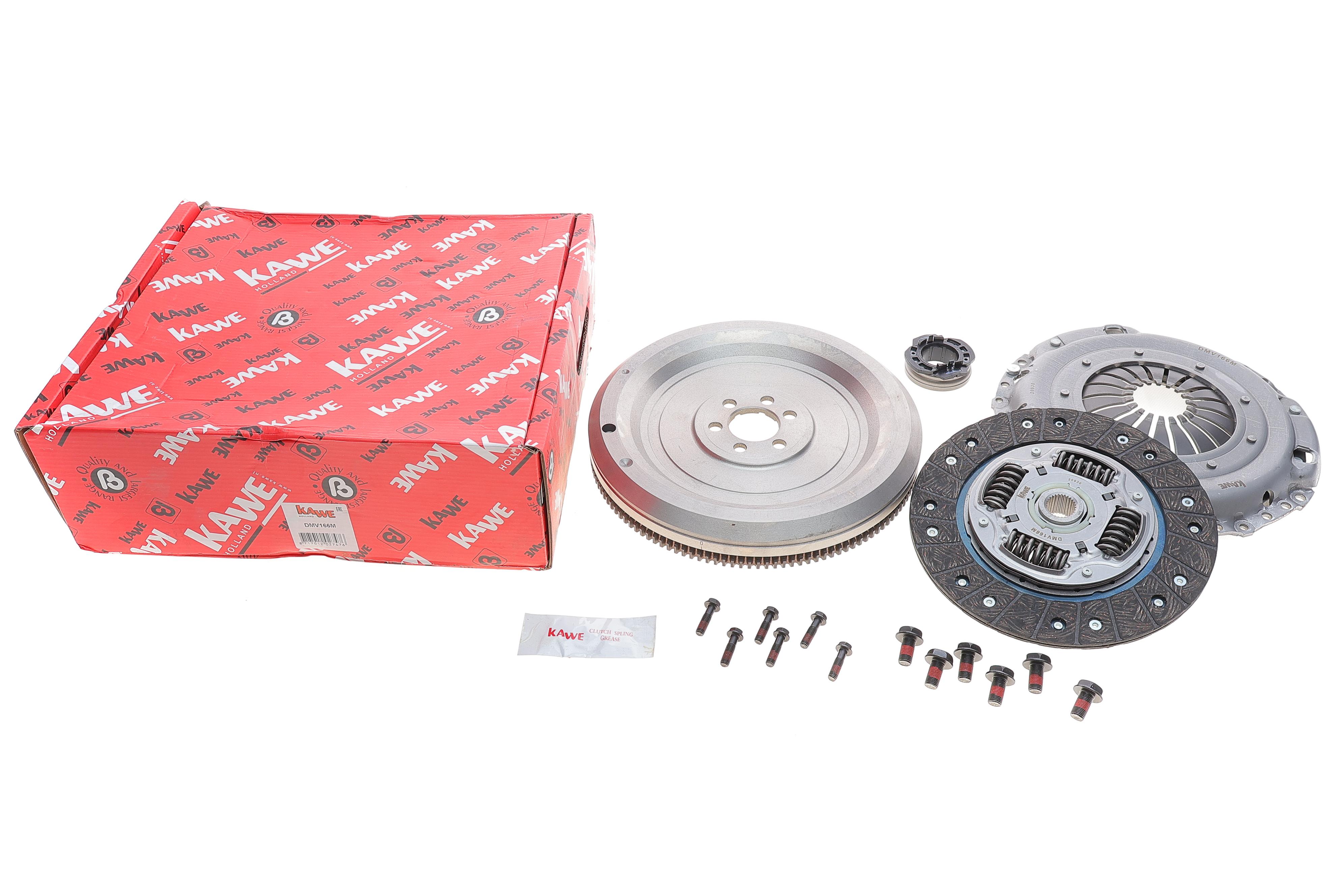 Демпфер (глухий) + комплект зчеплення VW Caddy III 1.6 TDI 10-15/Golf III/IV 1.9 TDI 95-06