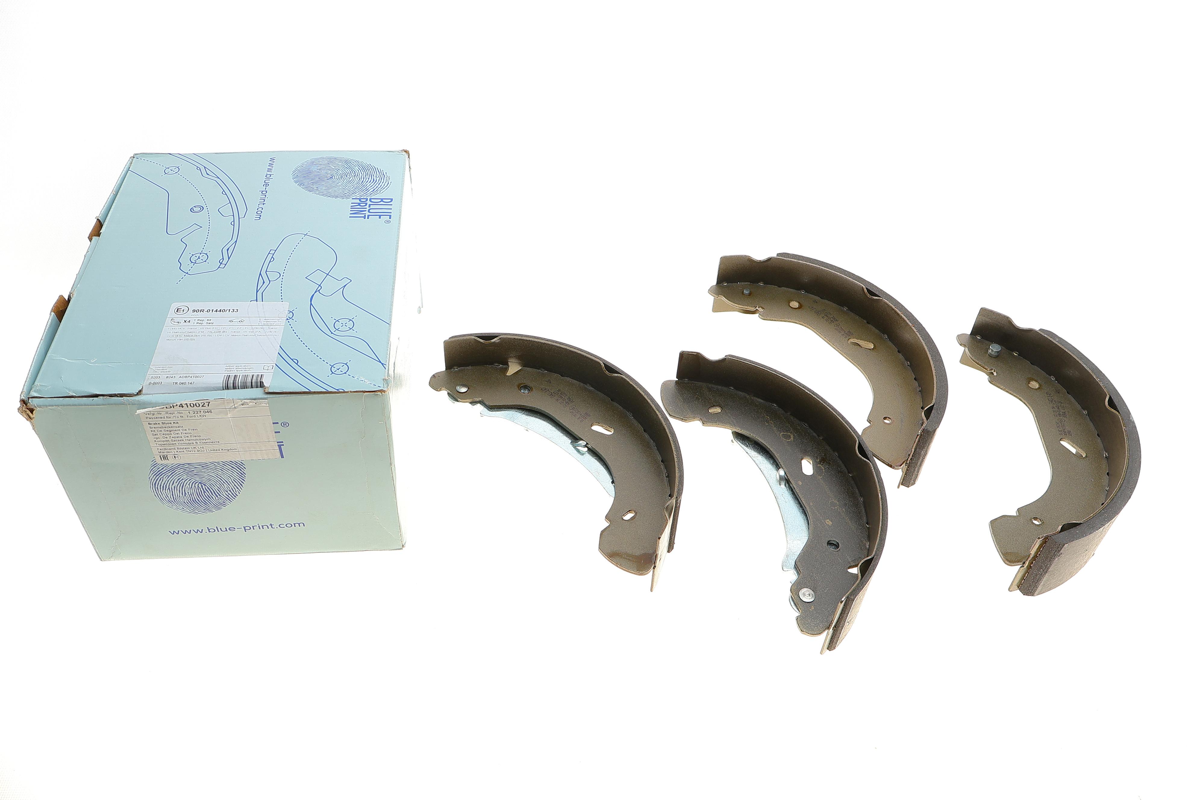 Колодки тормозные (задние) Ford Transit 00-06 RWD (барабанные) (280x65)