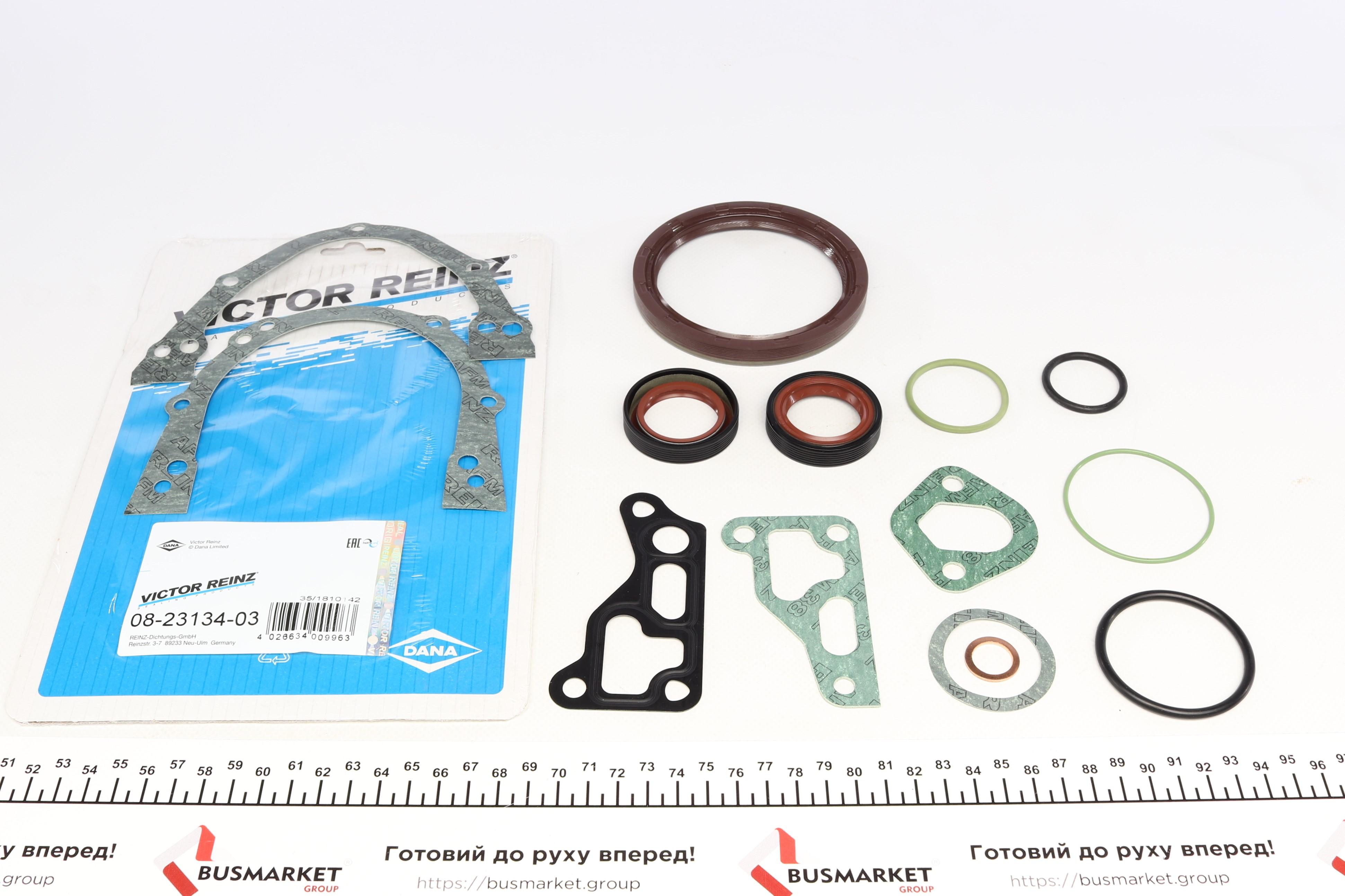 Комплект прокладок (нижний) VW Caddy II 1.9 TDI 95-04