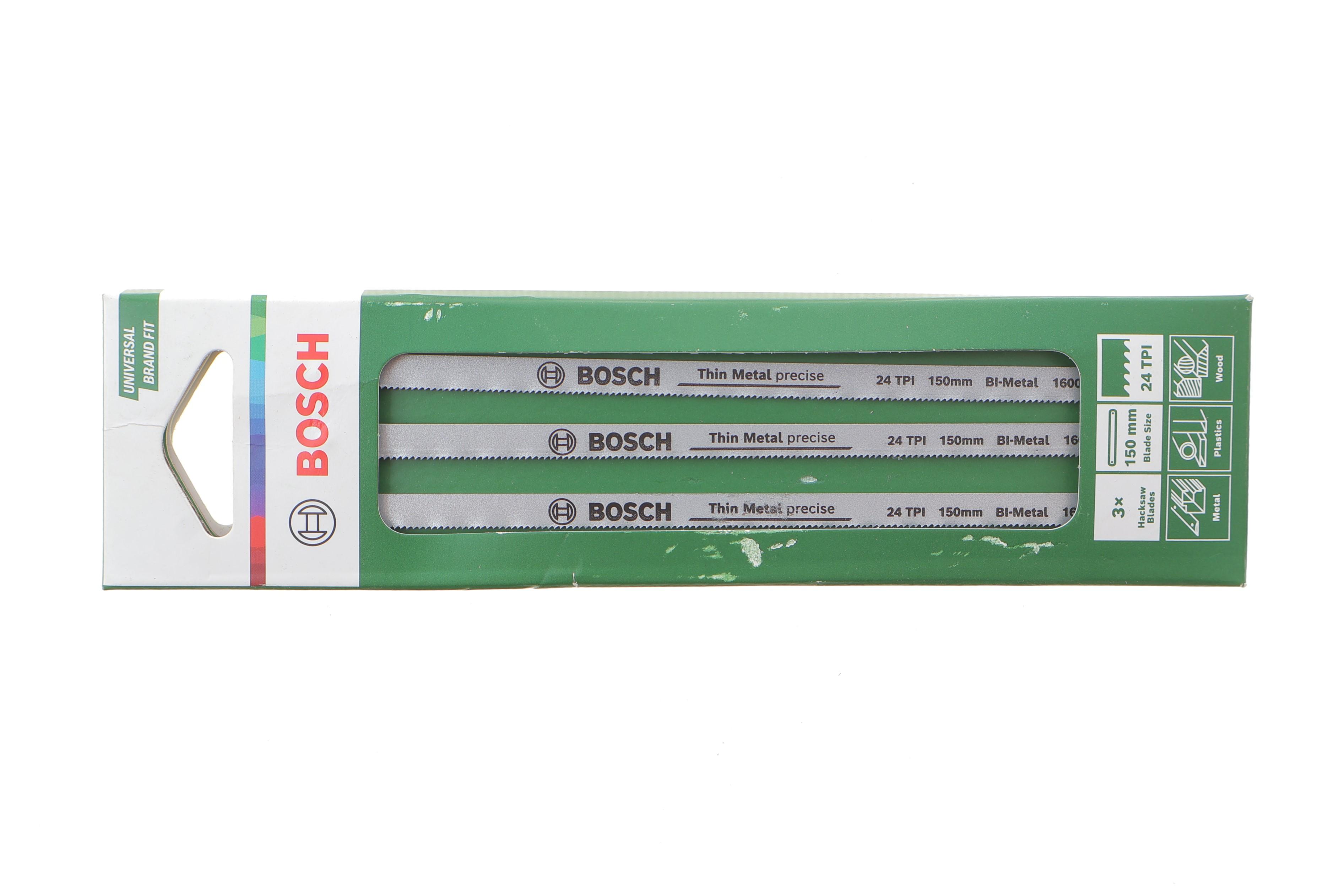 Набор полотен для ножовки по металу 150 мм 3 ед.