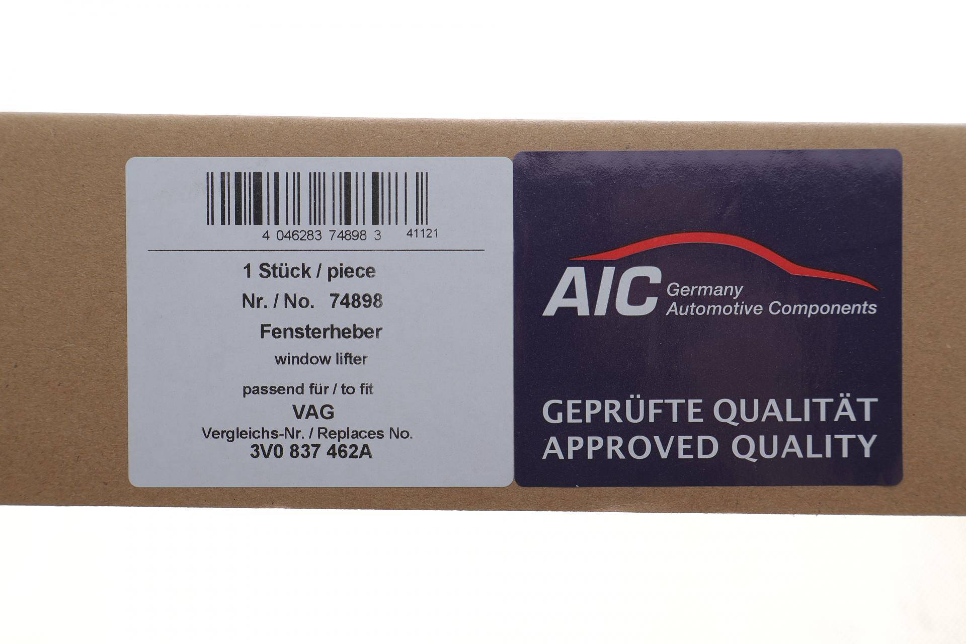 Склопідіймач (передній) Skoda Superb15- (R) (електро) (без моторчика)