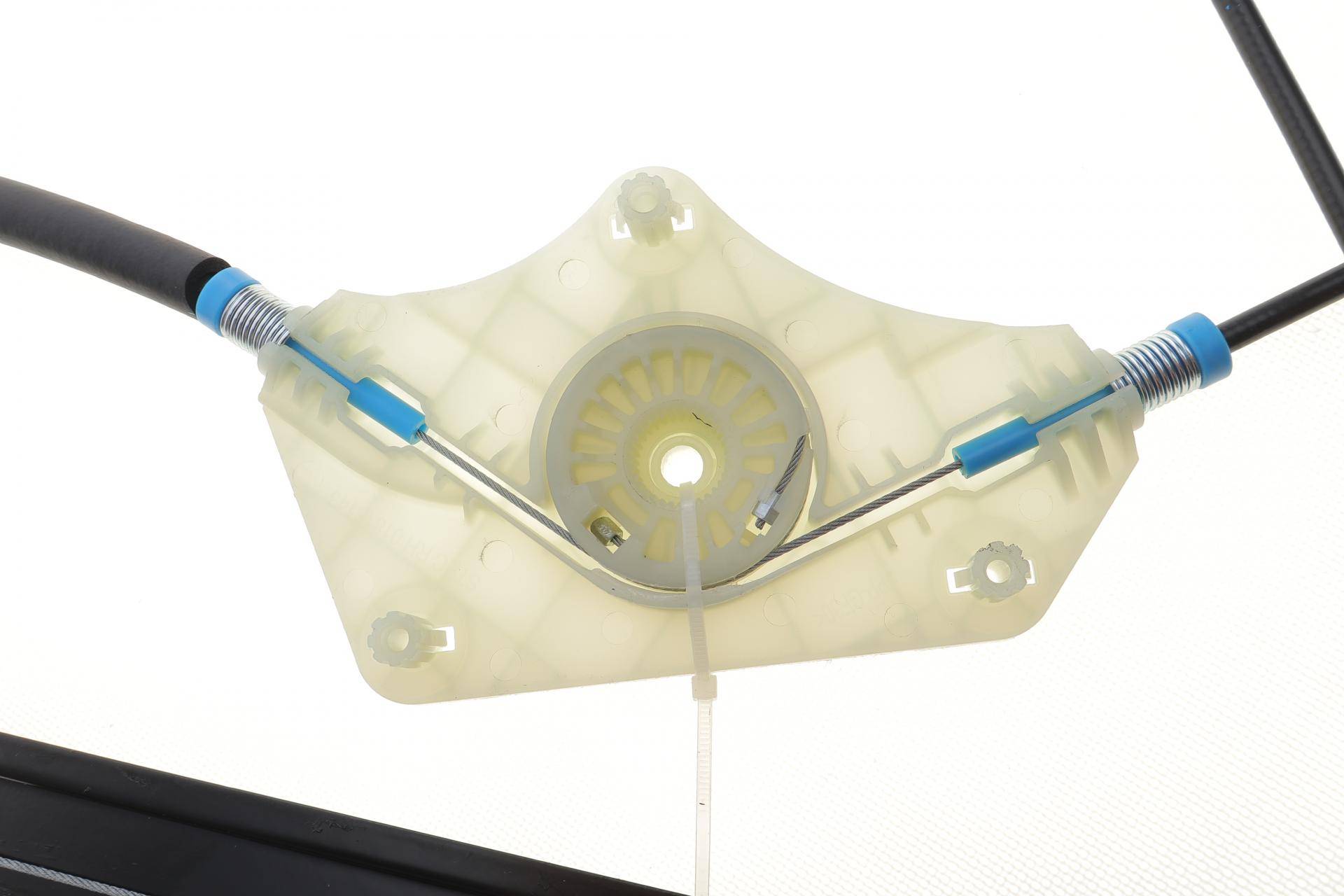 Склопідіймач (передній) Skoda Superb15- (R) (електро) (без моторчика)