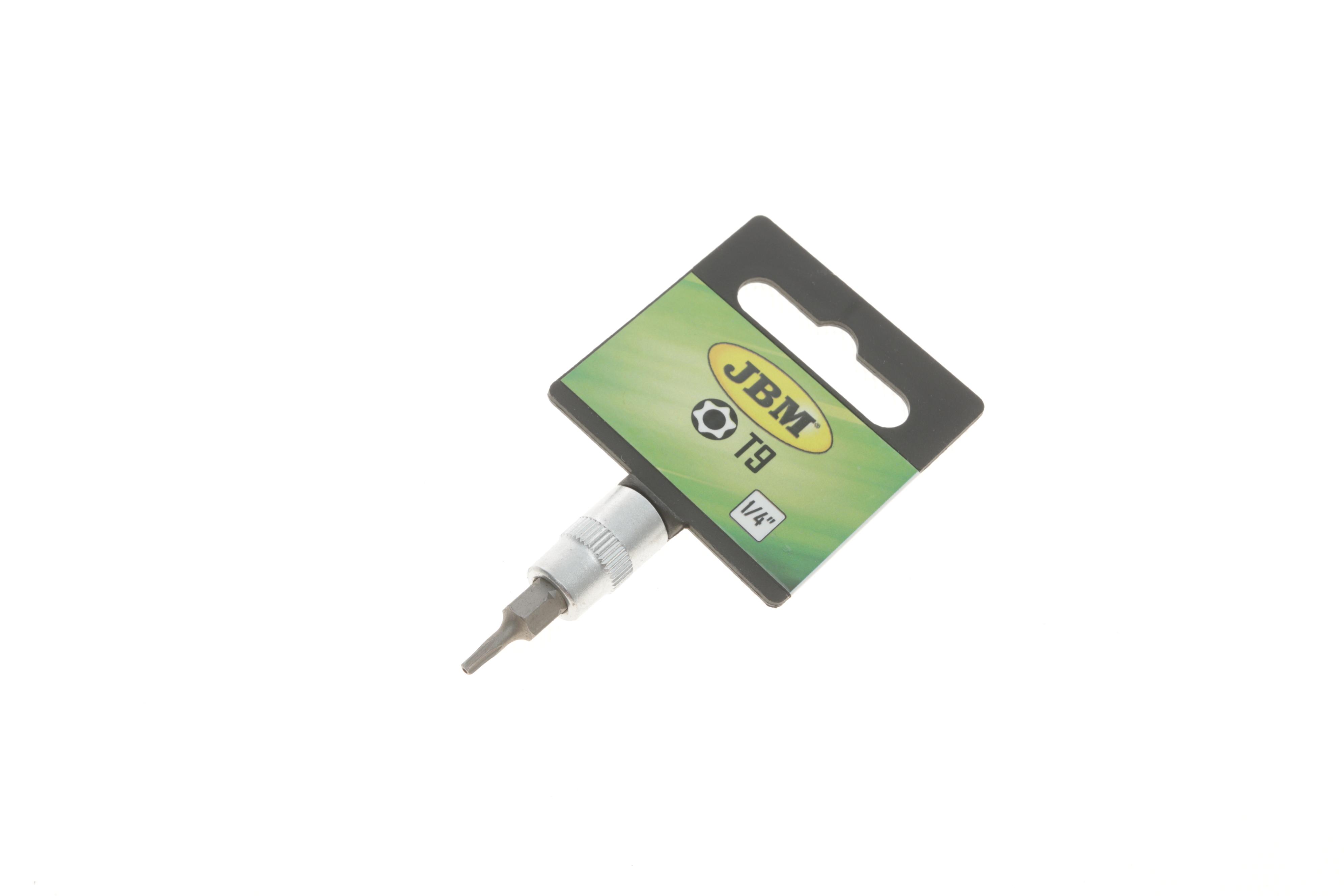 Головка 1/4" с вставкой Torx TR9