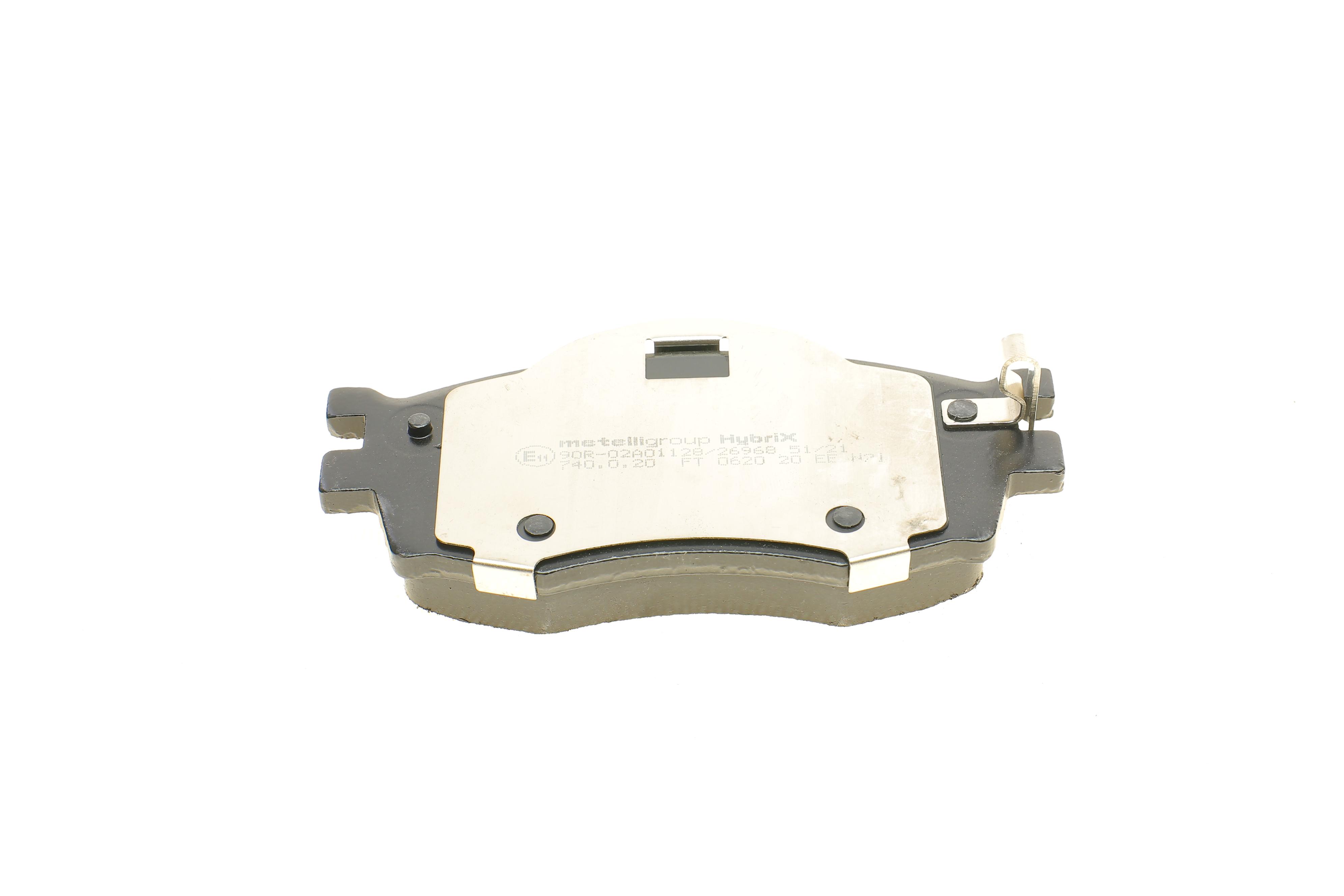 Колодки гальмівні (передні) Kia Rio II 05-/Hyundai i20 08-15/Accent 05-10