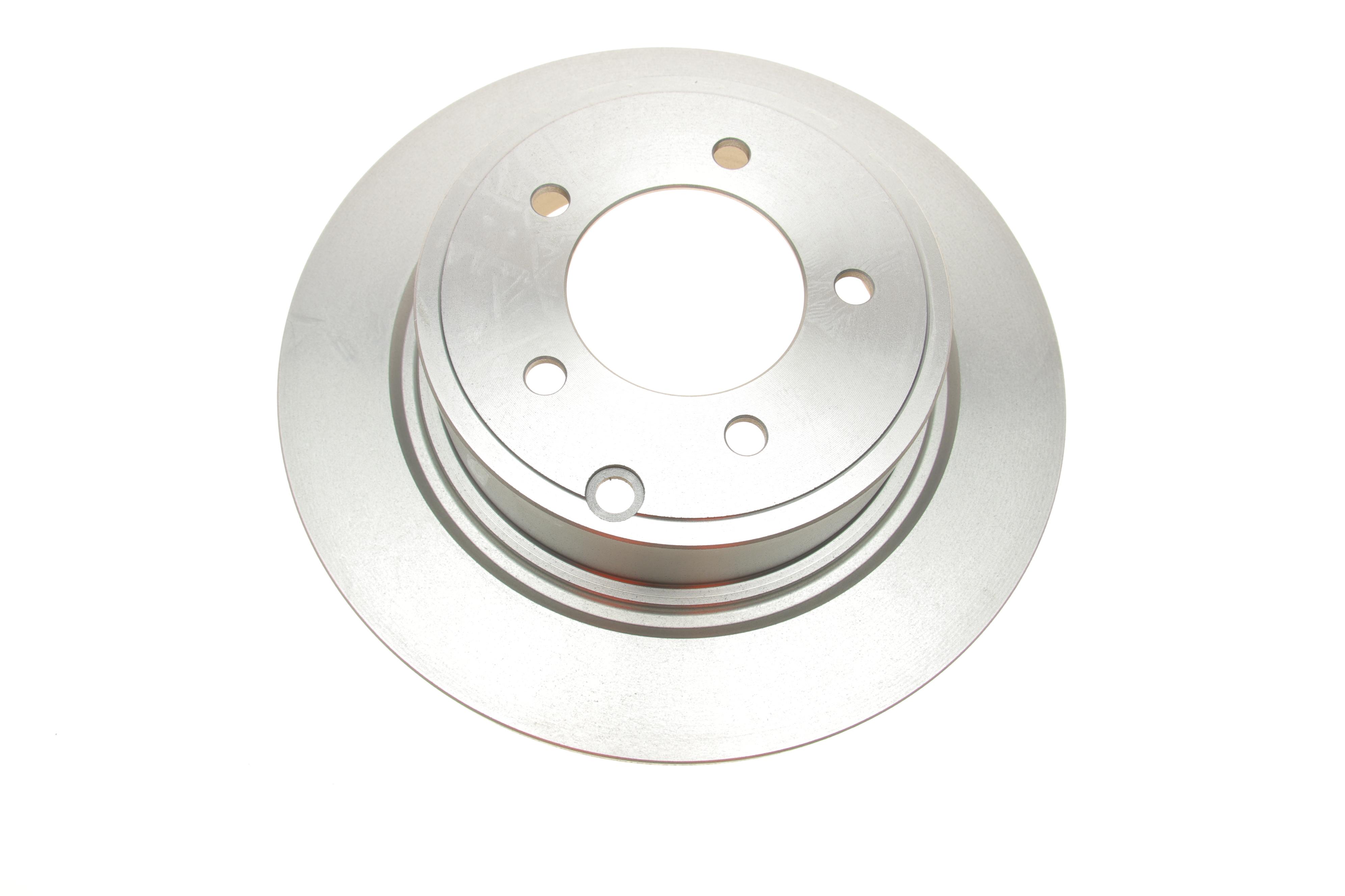 Диск тормозной (задний) (к-кт 2 шт) Mitsubishi Outlander/Lancer 06- (302x10) (с покр.) (полный)