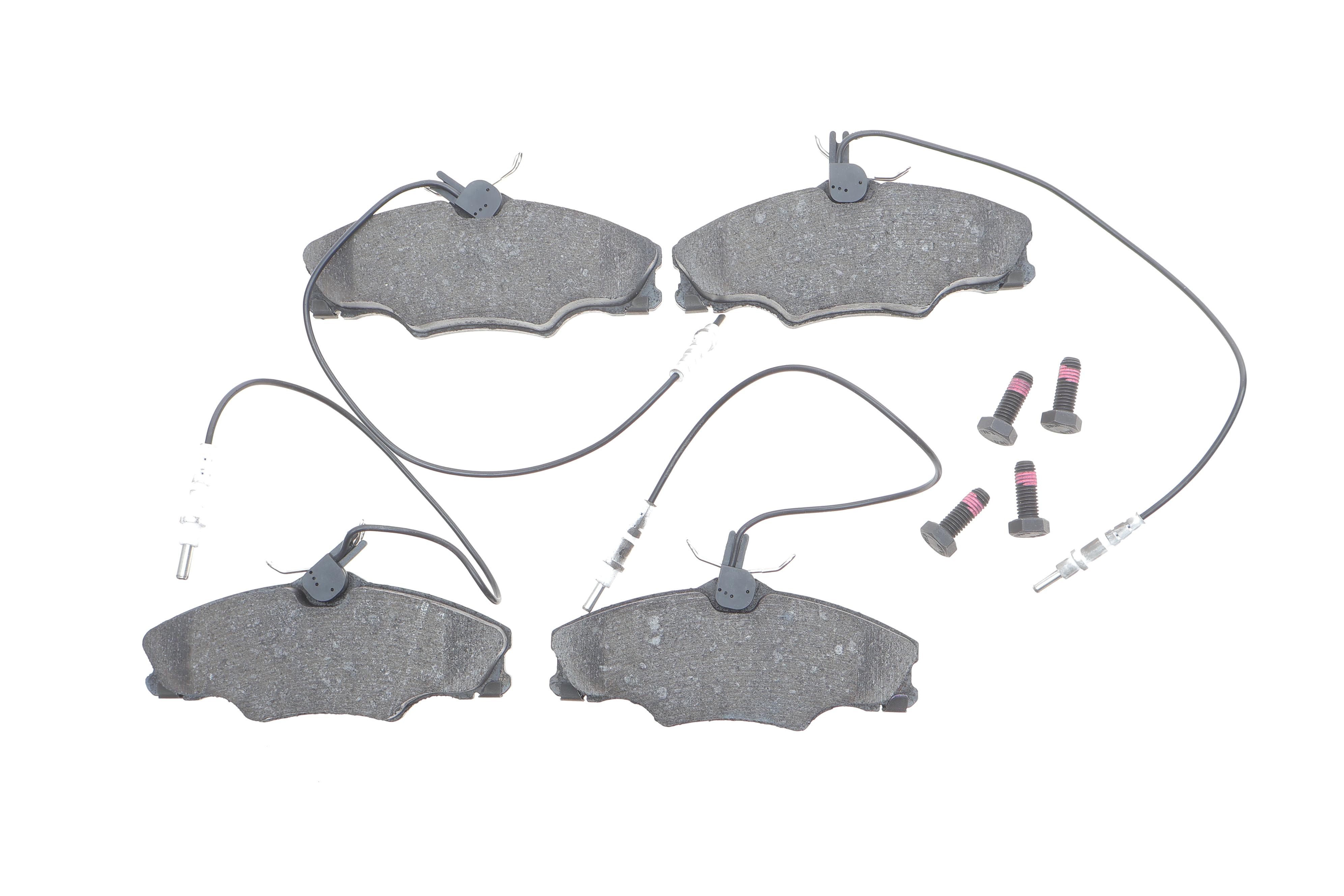 Колодки тормозные (передние) Peugeot 406 95-04 (+датчик)