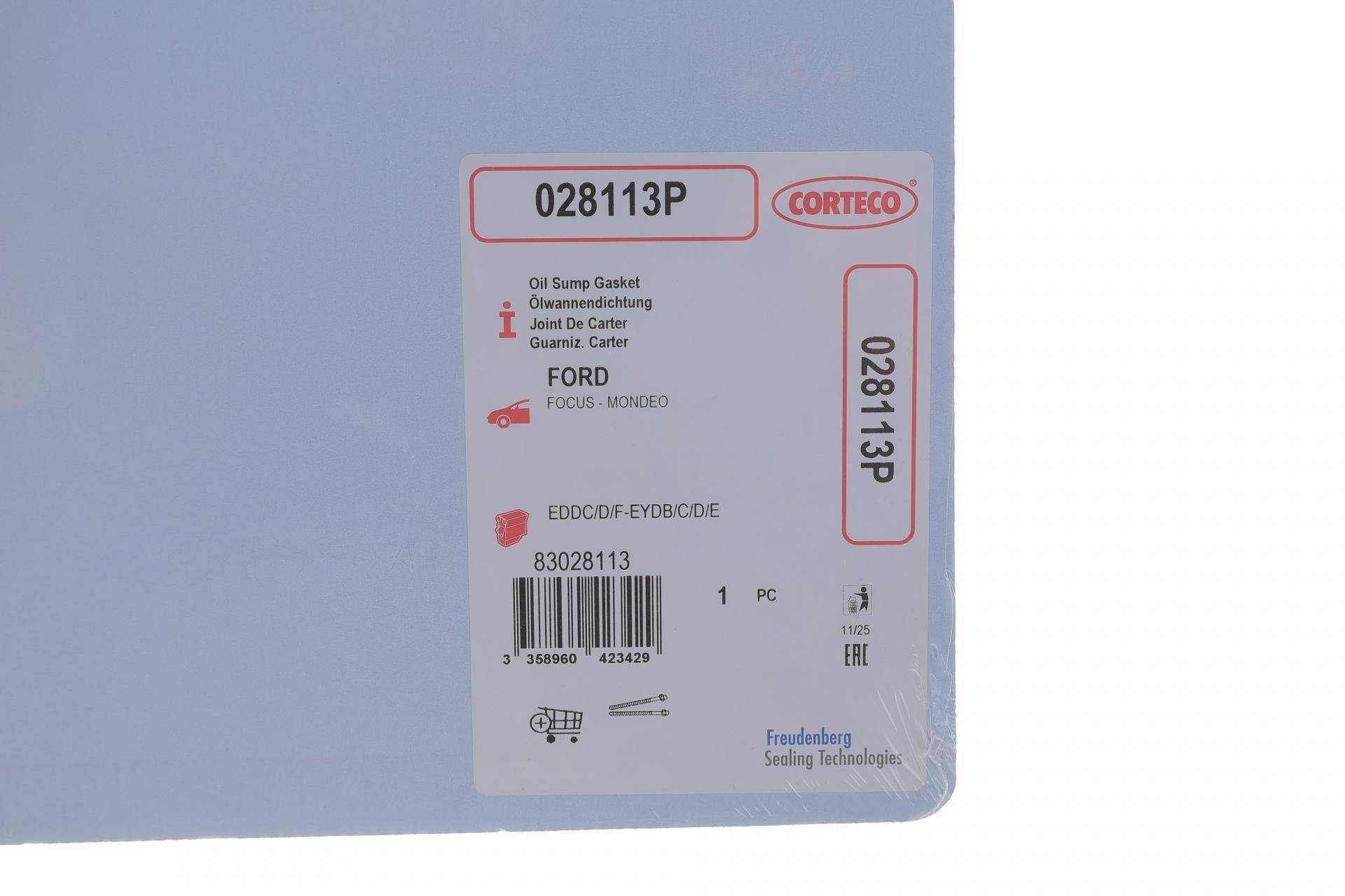 Прокладка кришки клапанів Ford Focus/ Mondeo II 1.6-2.0 i 96-04