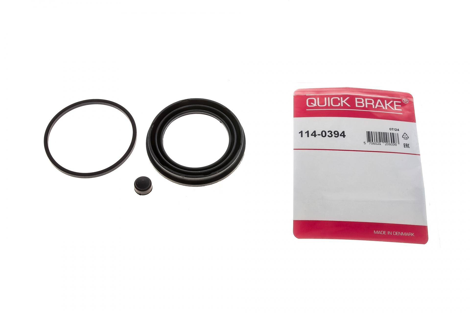 Ремкомплект супорта (переднього) Chrysler Voyager 00-08 (d=66mm) (ATE)