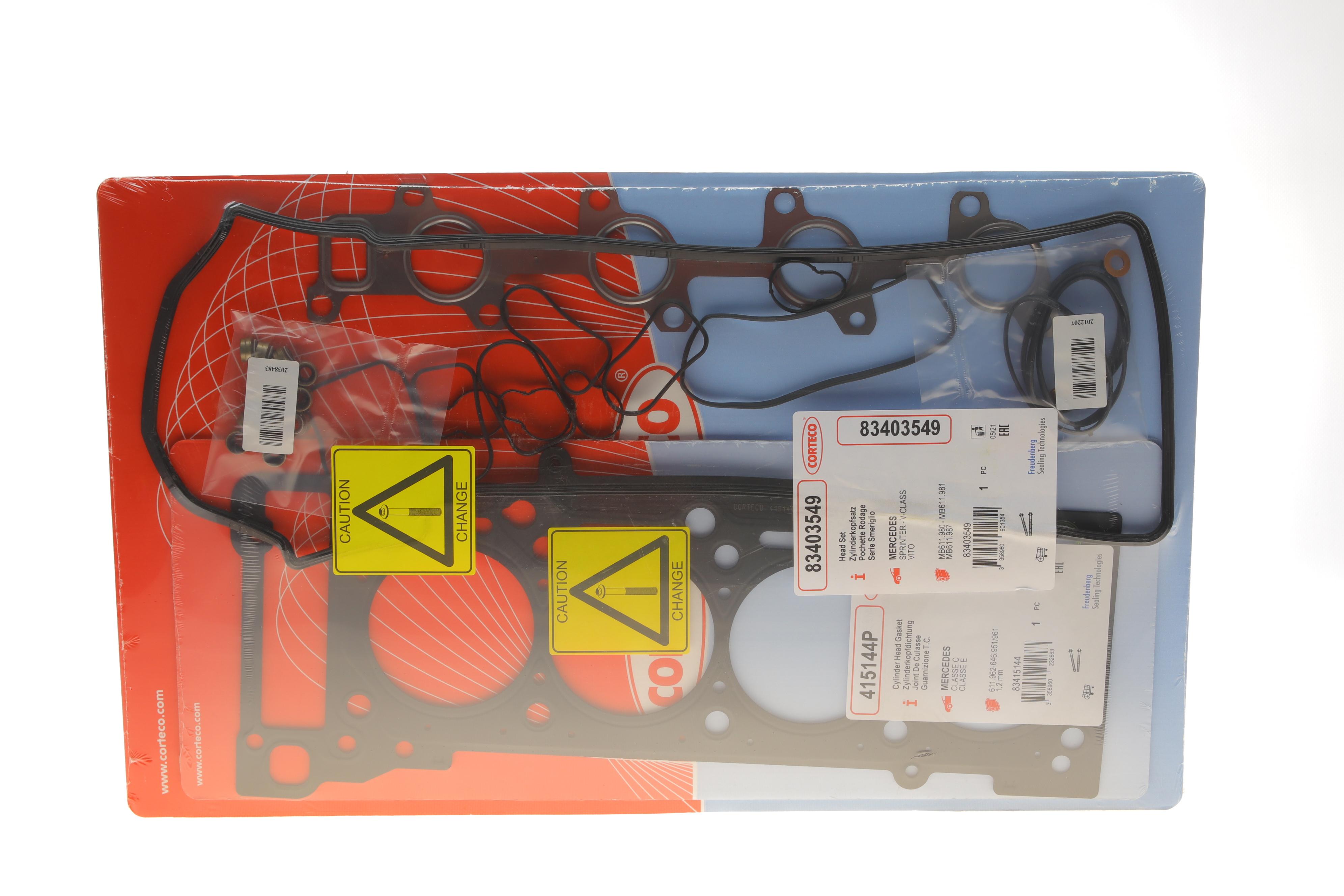 Комплект прокладок (верхний) MB Sprinter (W903) 00-06/Vito (W638) 2.2 CDI (OM611) 99-03