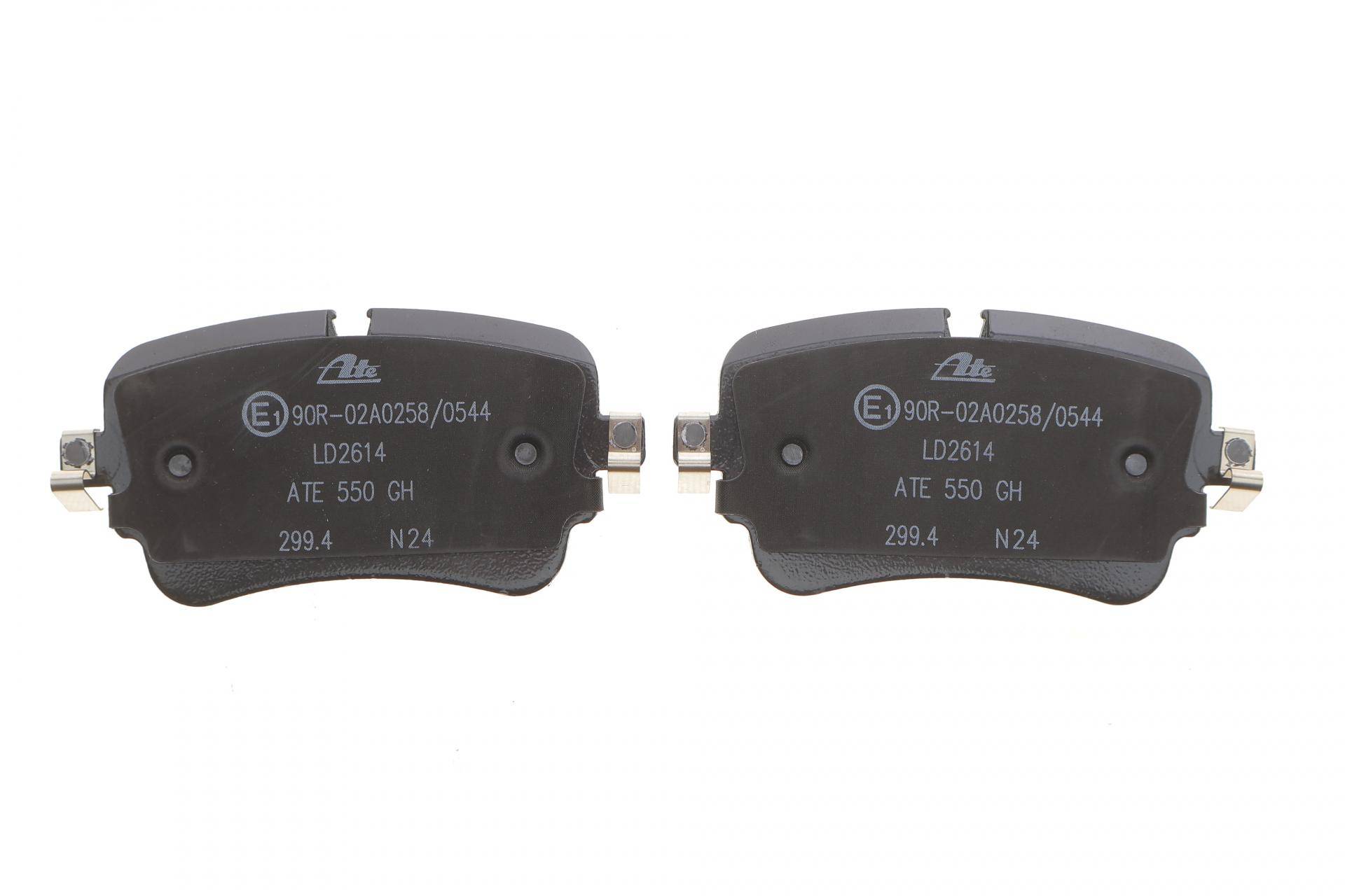 Колодки гальмівні (задні) Audi A6/A7/A8/Q7/Q8/VW Touareg 16- ATE Ceramic