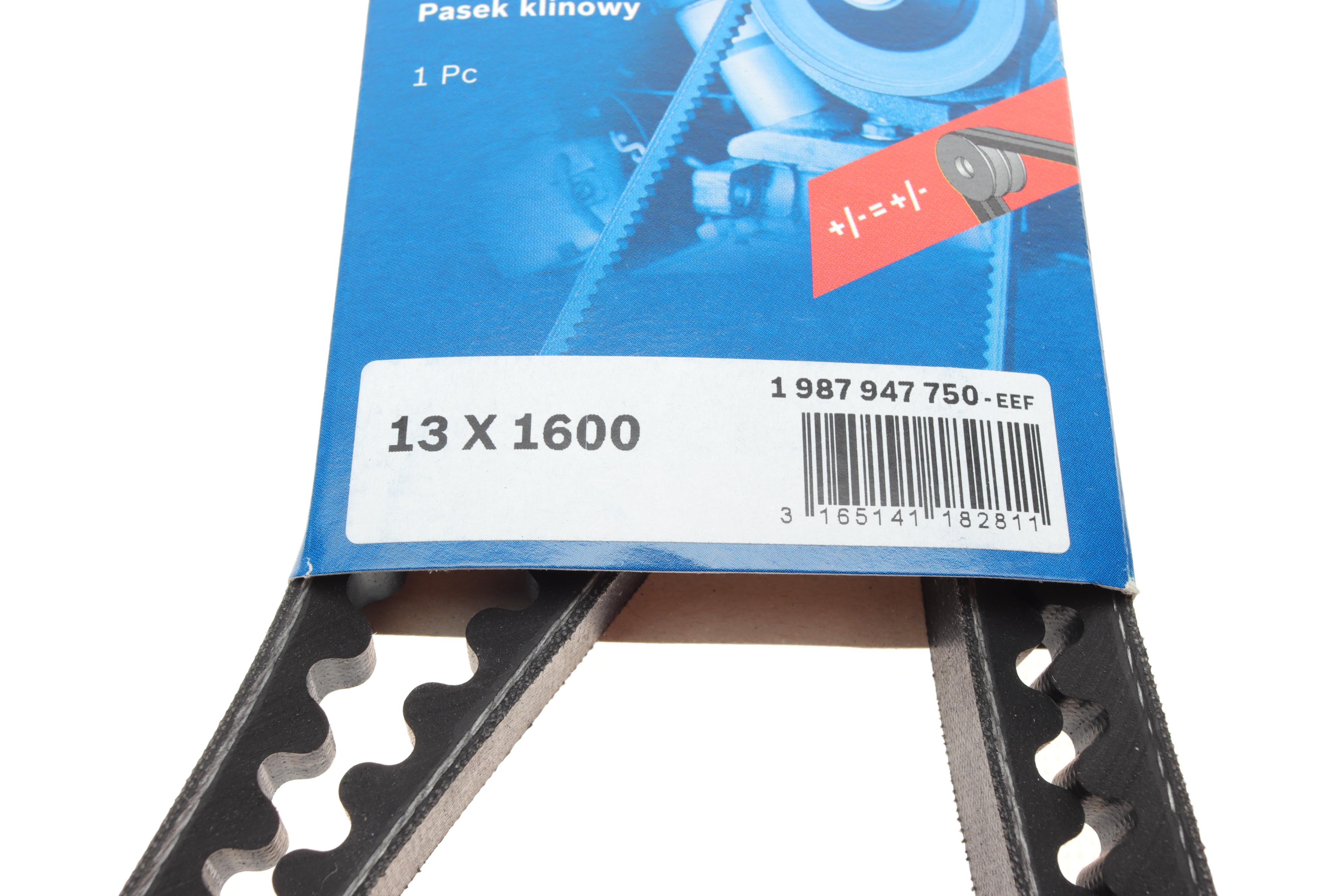 Ремінь генератора Man Hocl/R/SG 85-10/Scania 2/3 81-96 (13x1600)