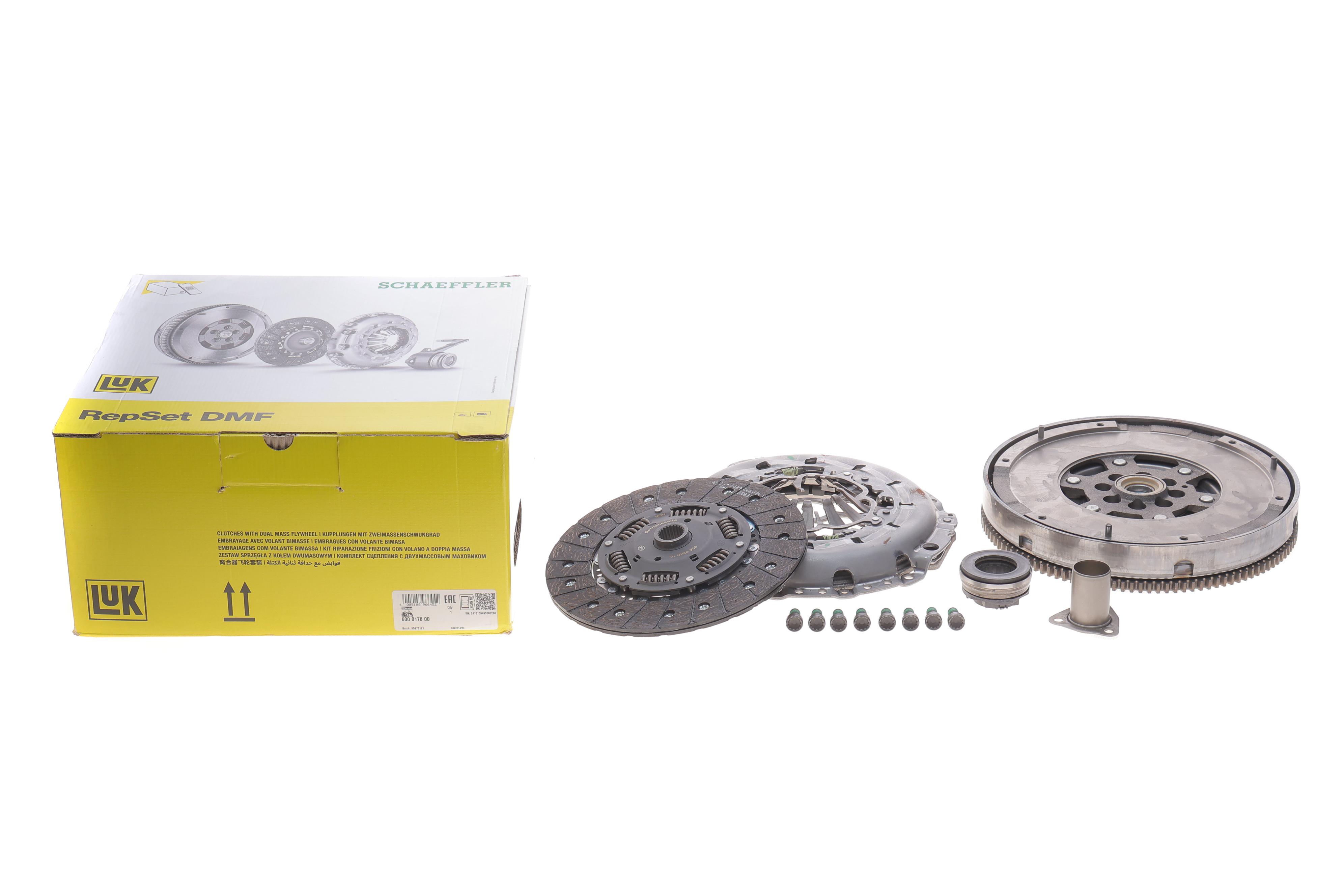 Демпфер + комплект сцепления + выжимной VW Passat 00-05/Audi A6 2.5 TDI 01-05