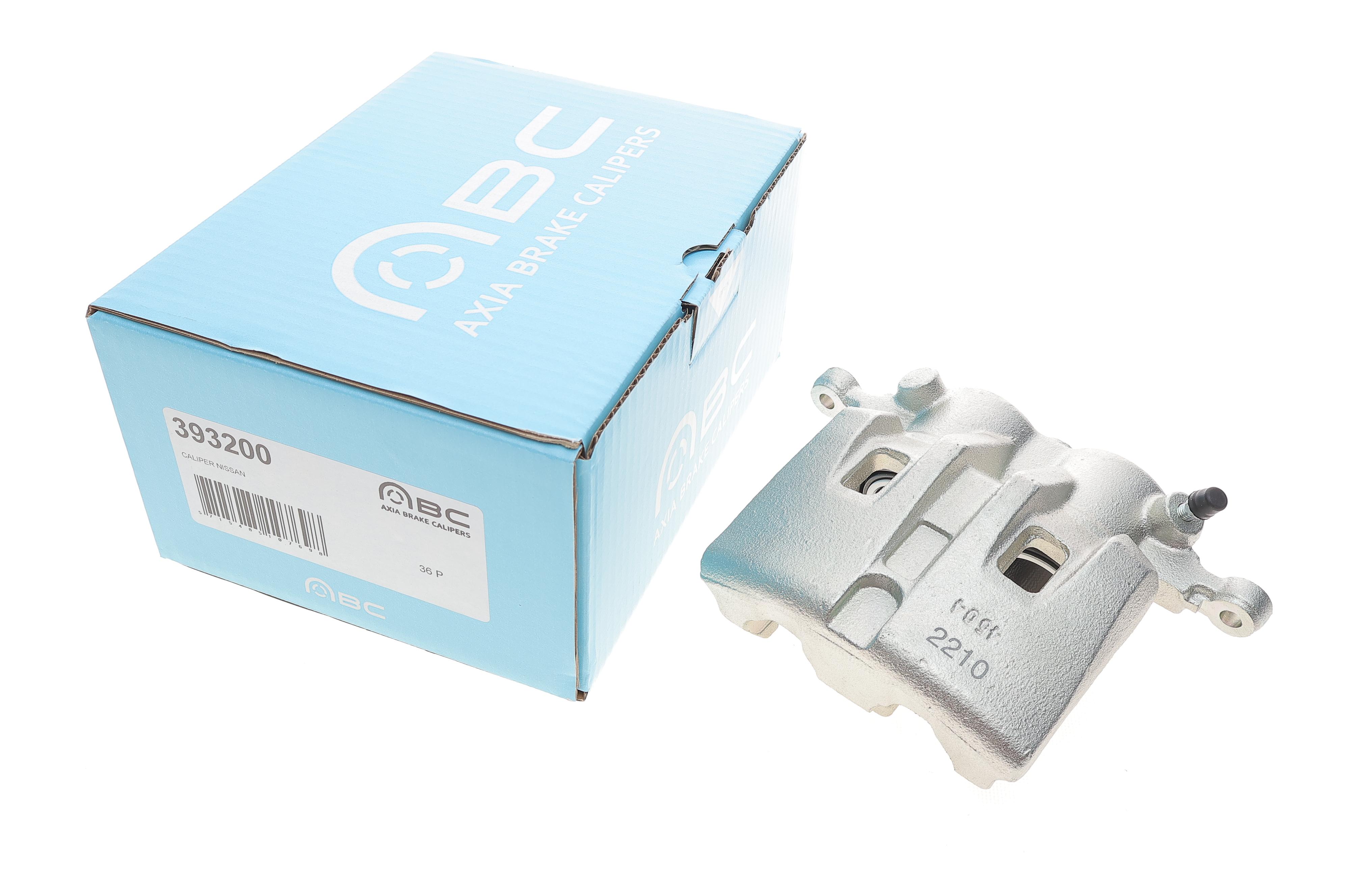 Супорт гальмівний (передній) (L) Nissan X-Trail I 01-13 (d=45mm) (Akebono)