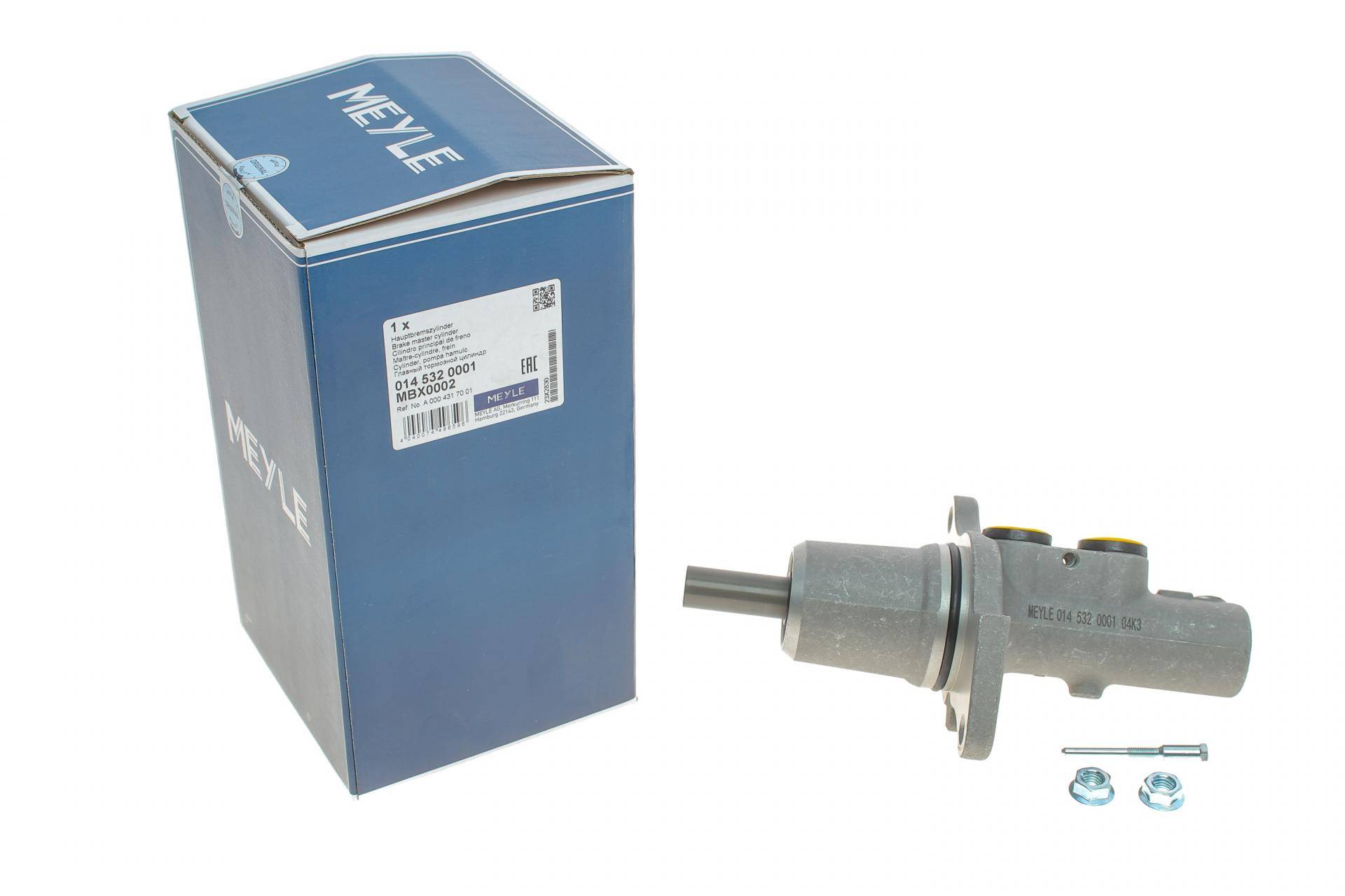 Циліндр гальмівний (головний) MB Sprinter CDI (d=25.4mm) (+ABS)(M12x1)