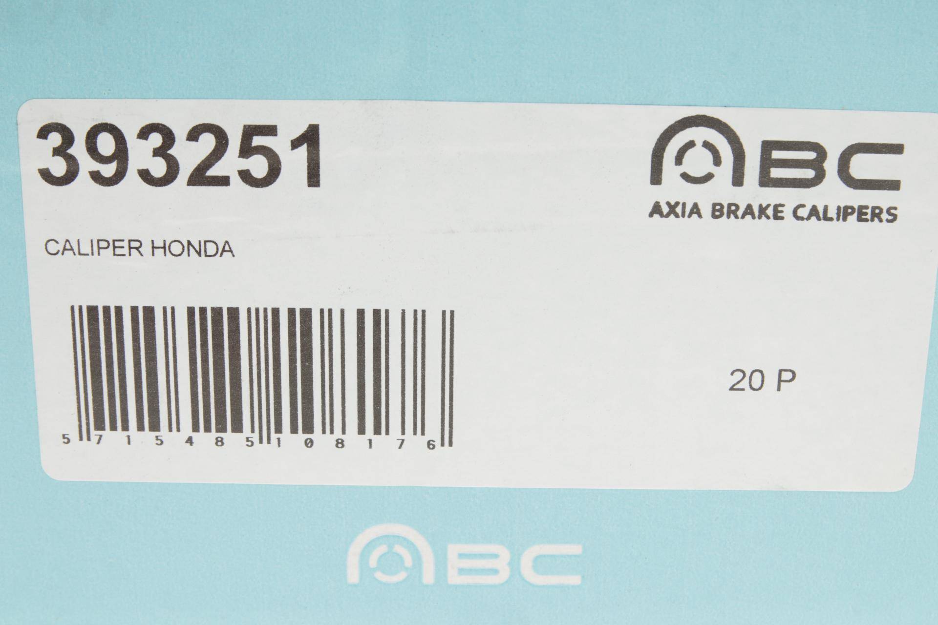 Суппорт гальмівний (задній) (R) Honda FR-V 04-11/Legend III 96-04 (d=38mm) (Nissin)