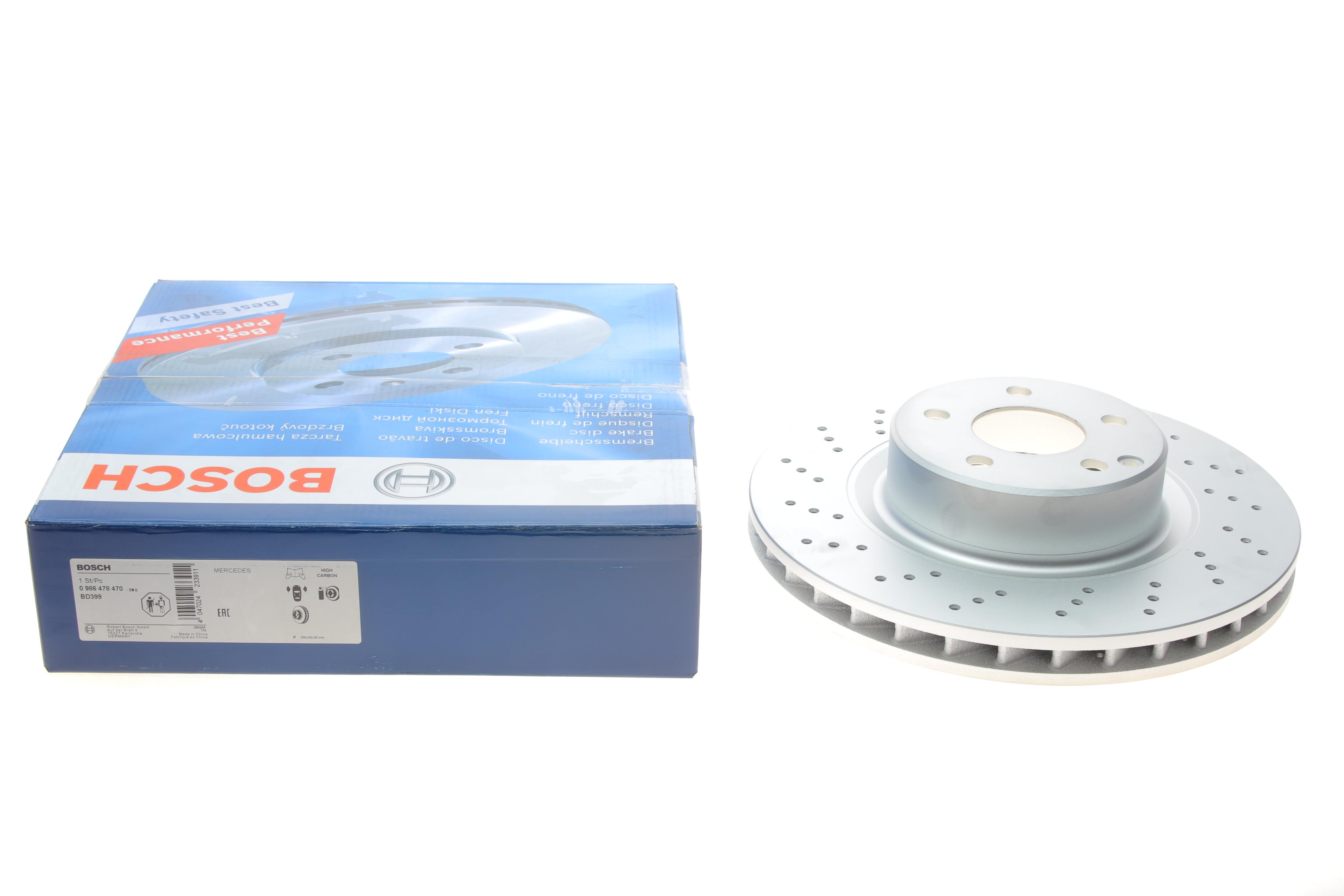 Диск гальмівний (передній) MB S-class (W220/C215) 98-05 (330x32) (з покриттям) (вентил.)