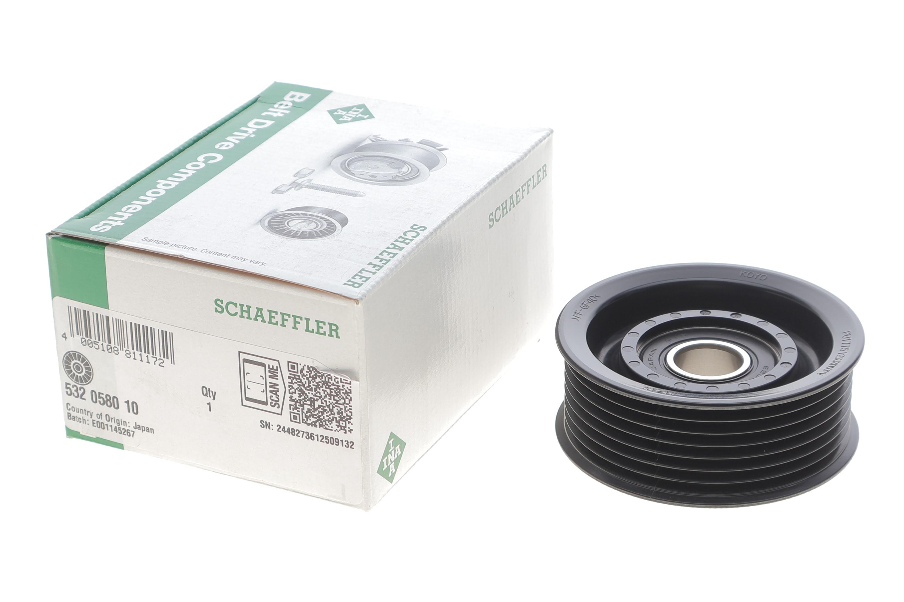 Ролик генератора Honda Accord/Civic 05- (паразитный) (80х30.5)