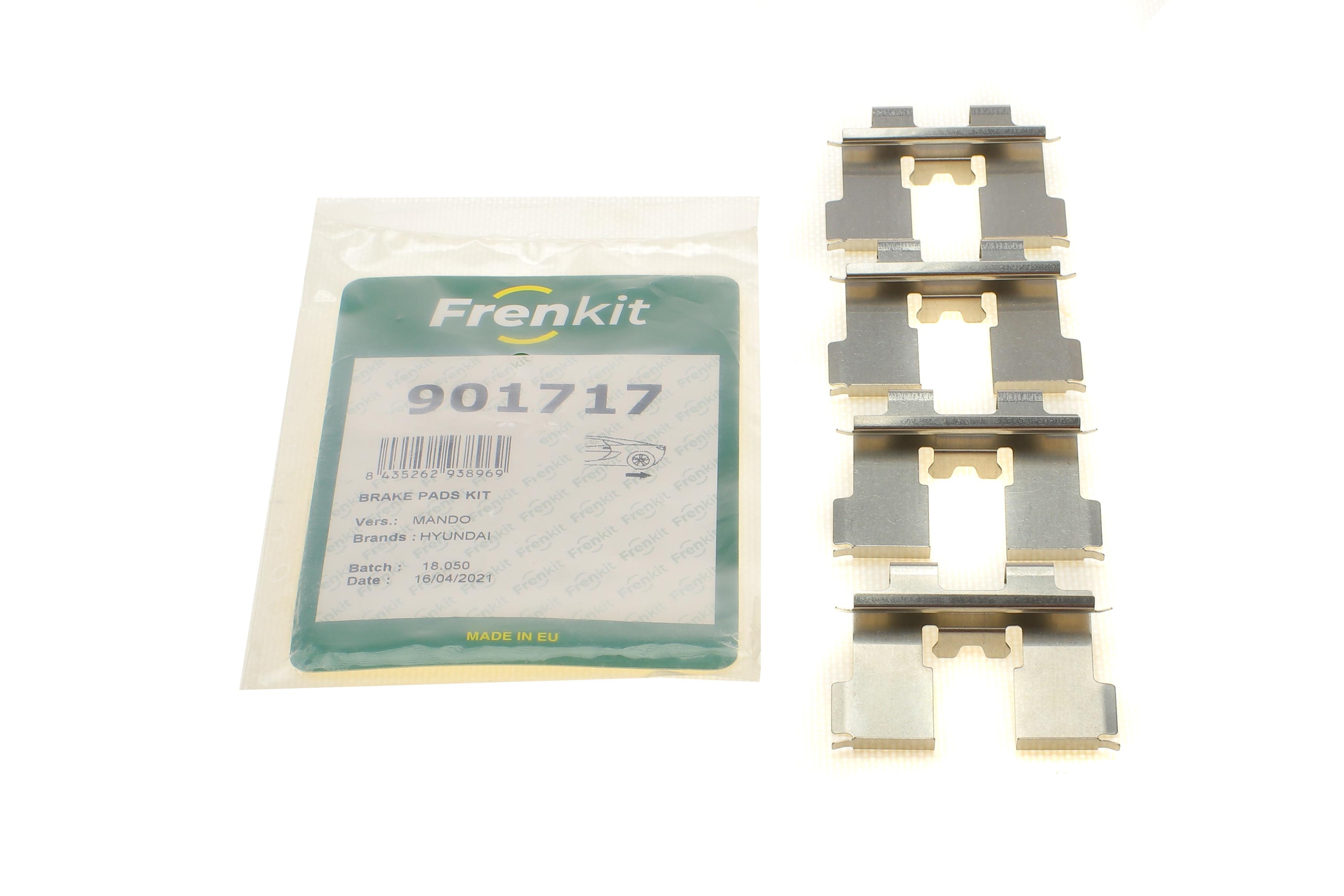 Планка суппорта (заднего) прижимная (к-кт) Hyundai Santa Fe 06-12 (Mando)