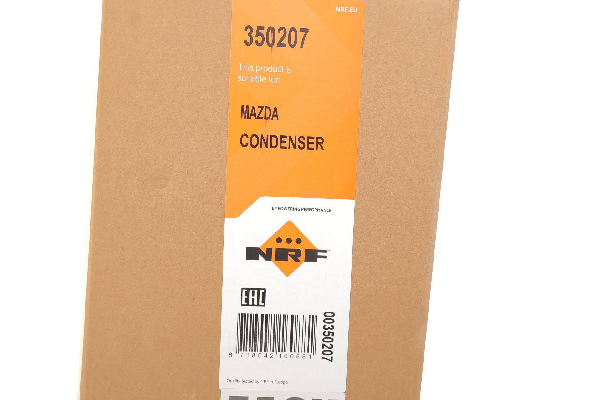 Радіатор кондиціонера (з осушувачем) Mazda 1.6 MZ-CD/MZR CD/CD 08-