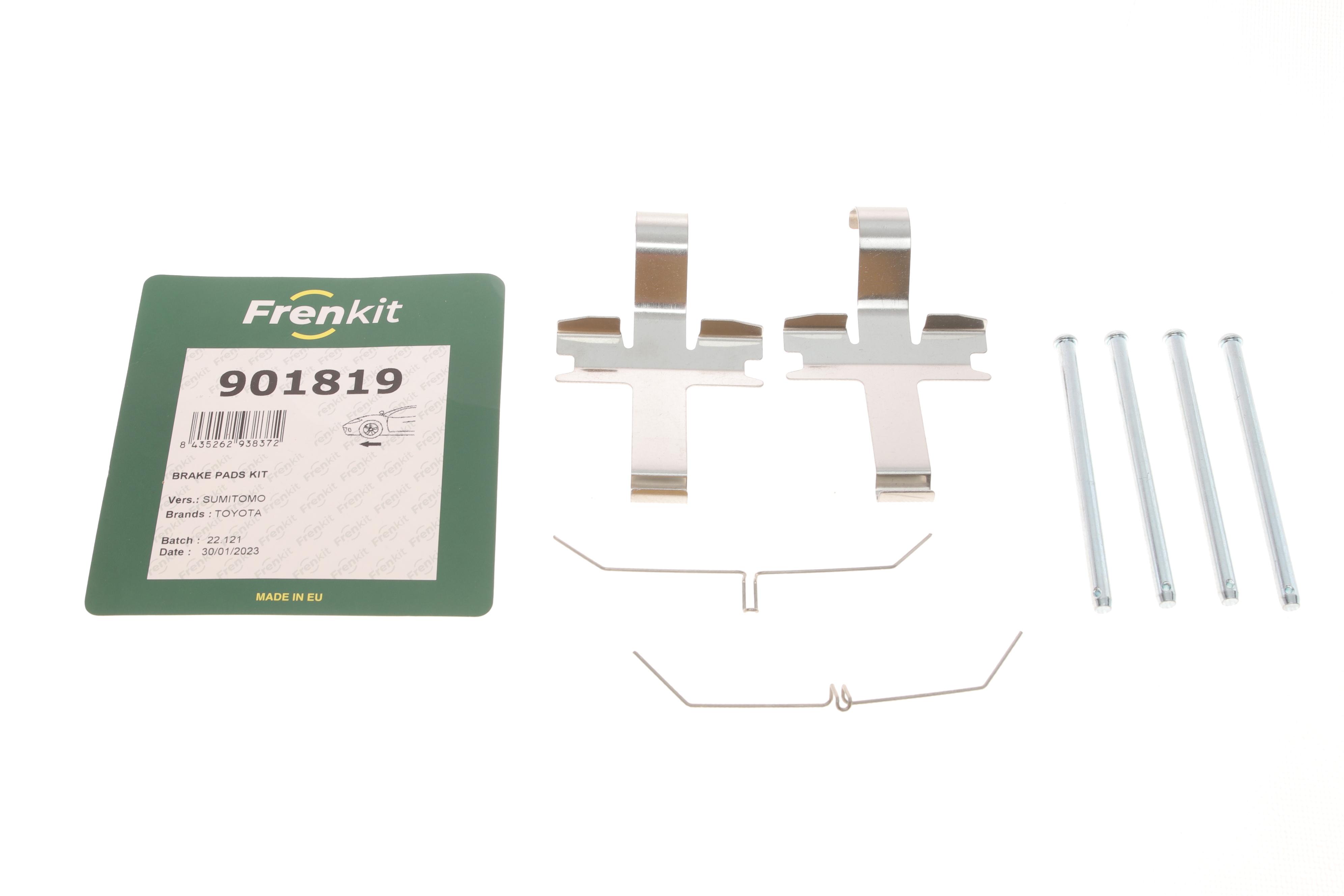 Планка супорта (переднього) прижимна (к-кт) Toyota Hilux 97-