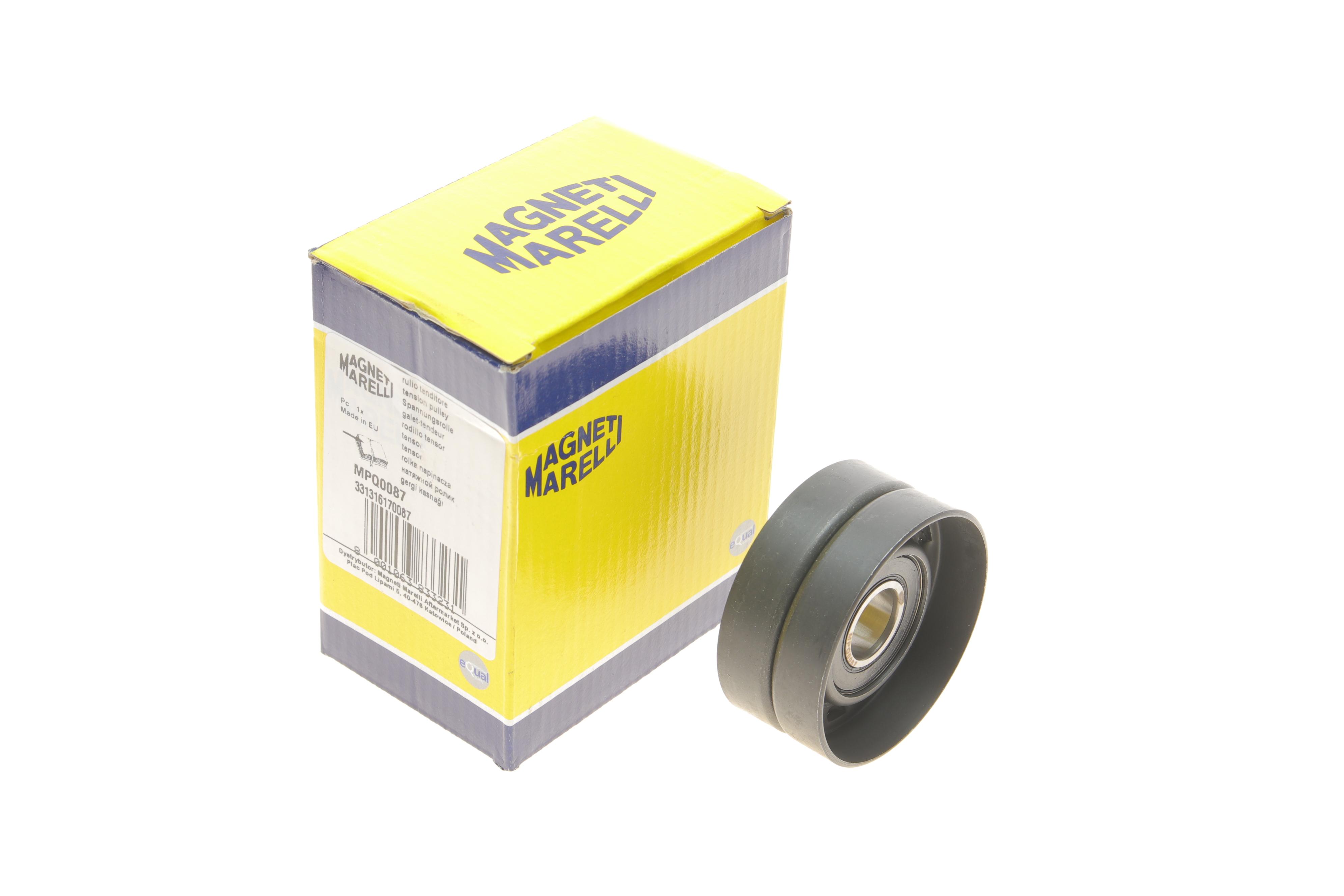 Ролик генератора Renault Clio III/Megane II//Scenic II 2.0 1.6V/1.9dCi 03- (натяжний) (65x30) (MPQ0087)